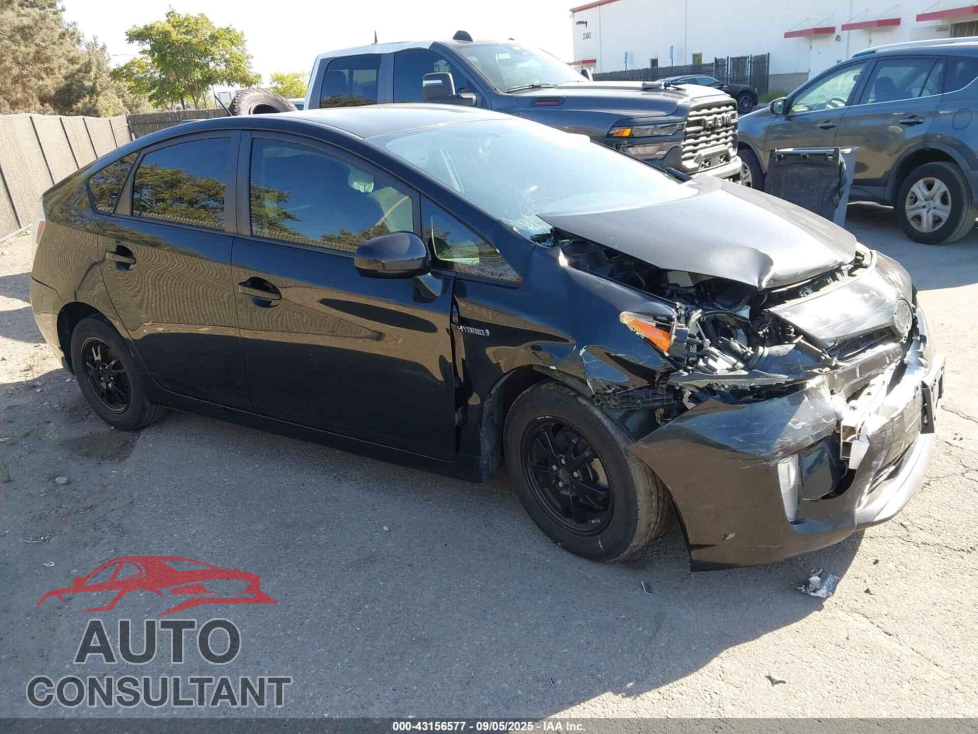 TOYOTA PRIUS 2013 - JTDKN3DU7D5647237