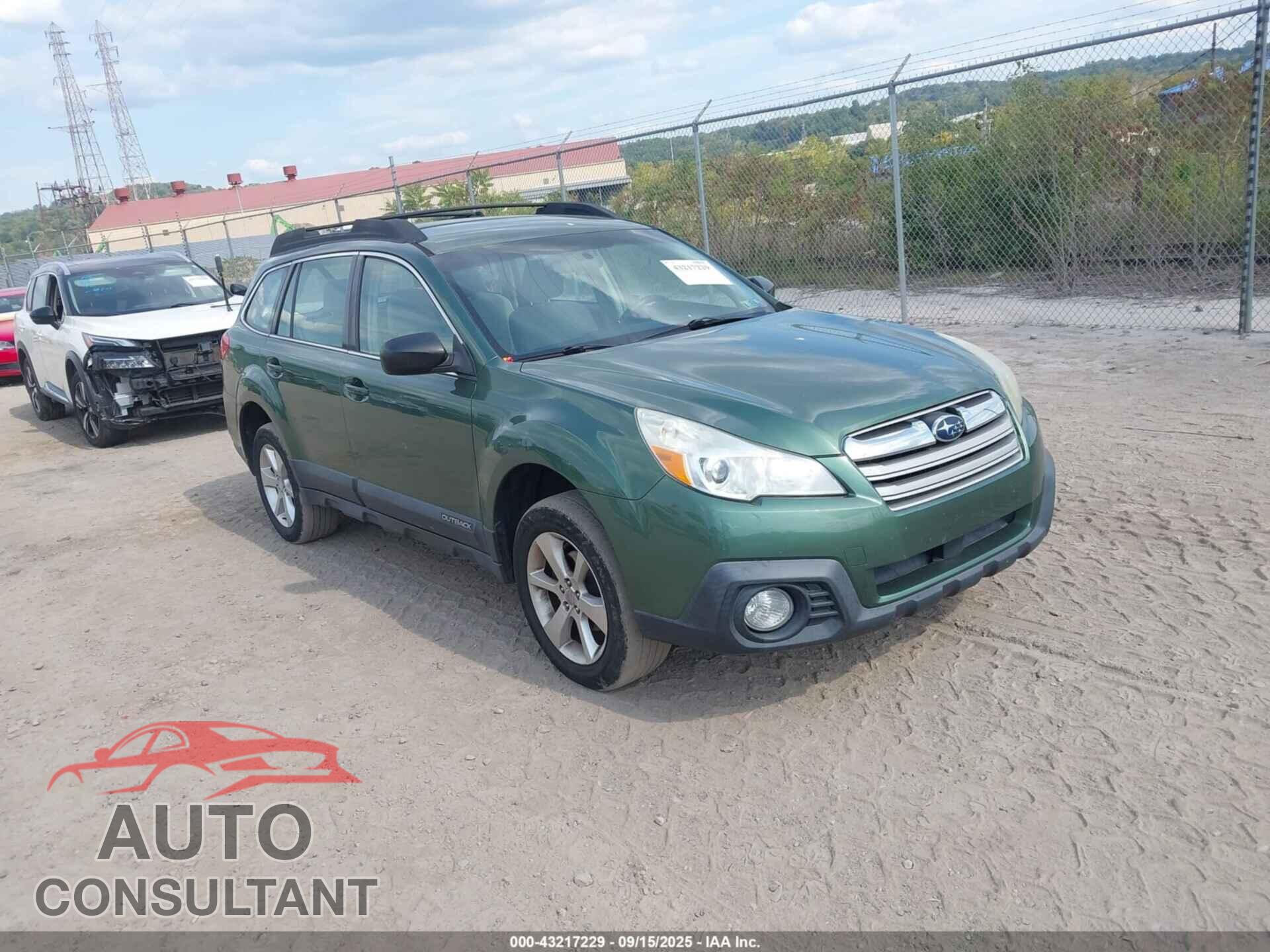 SUBARU OUTBACK 2014 - 4S4BRBAC4E3223789