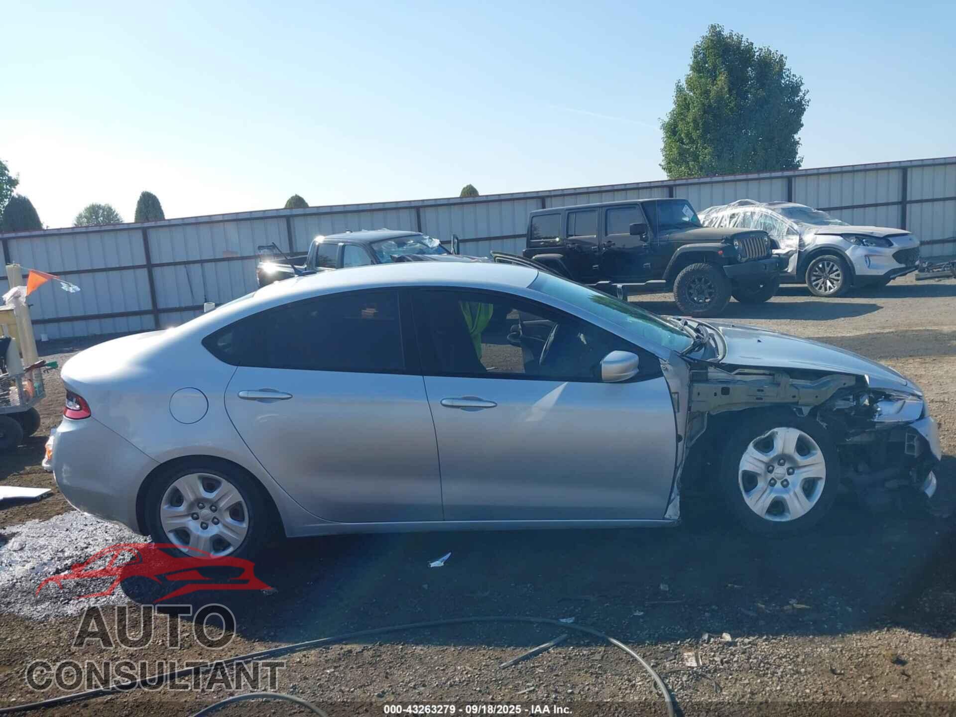 DODGE DART 2013 - 1C3CDFAH2DD319332