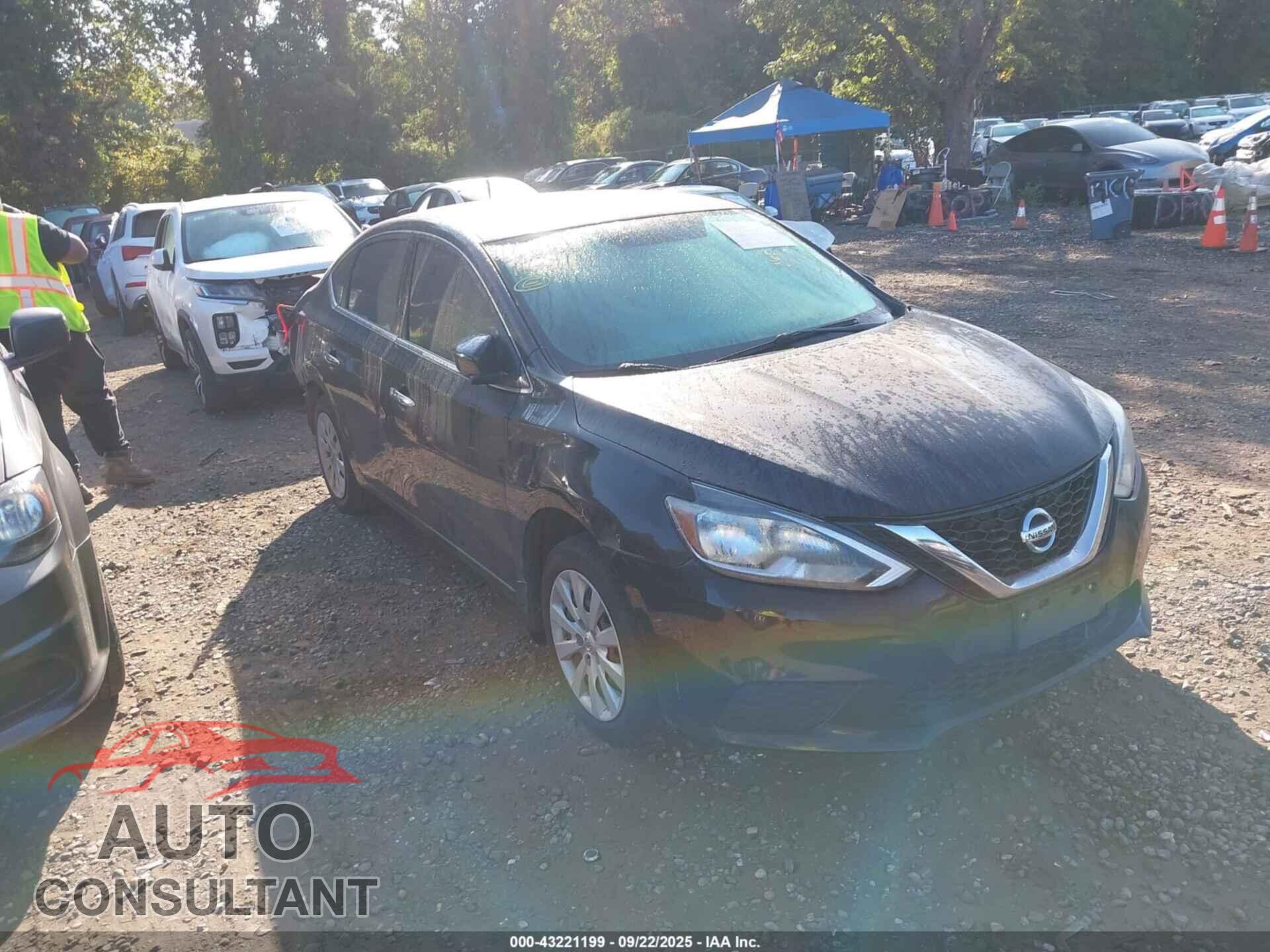 NISSAN SENTRA 2019 - 3N1AB7AP7KY216281