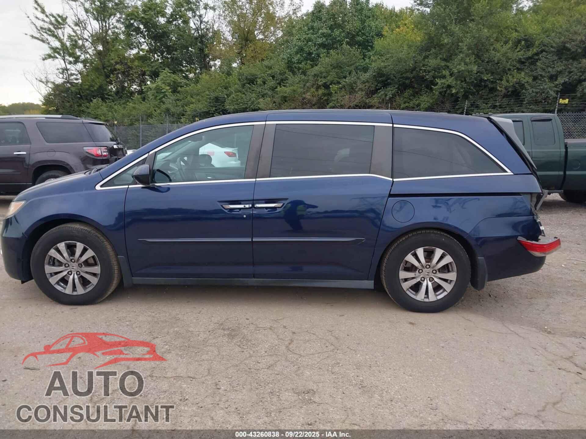 HONDA ODYSSEY 2014 - 5FNRL5H67EB002082