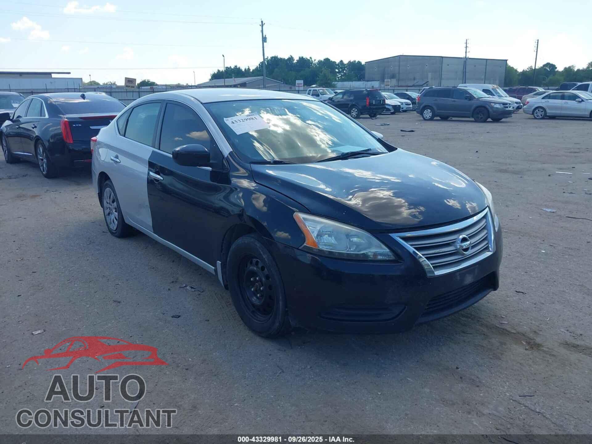NISSAN SENTRA 2013 - 3N1AB7AP7DL759808