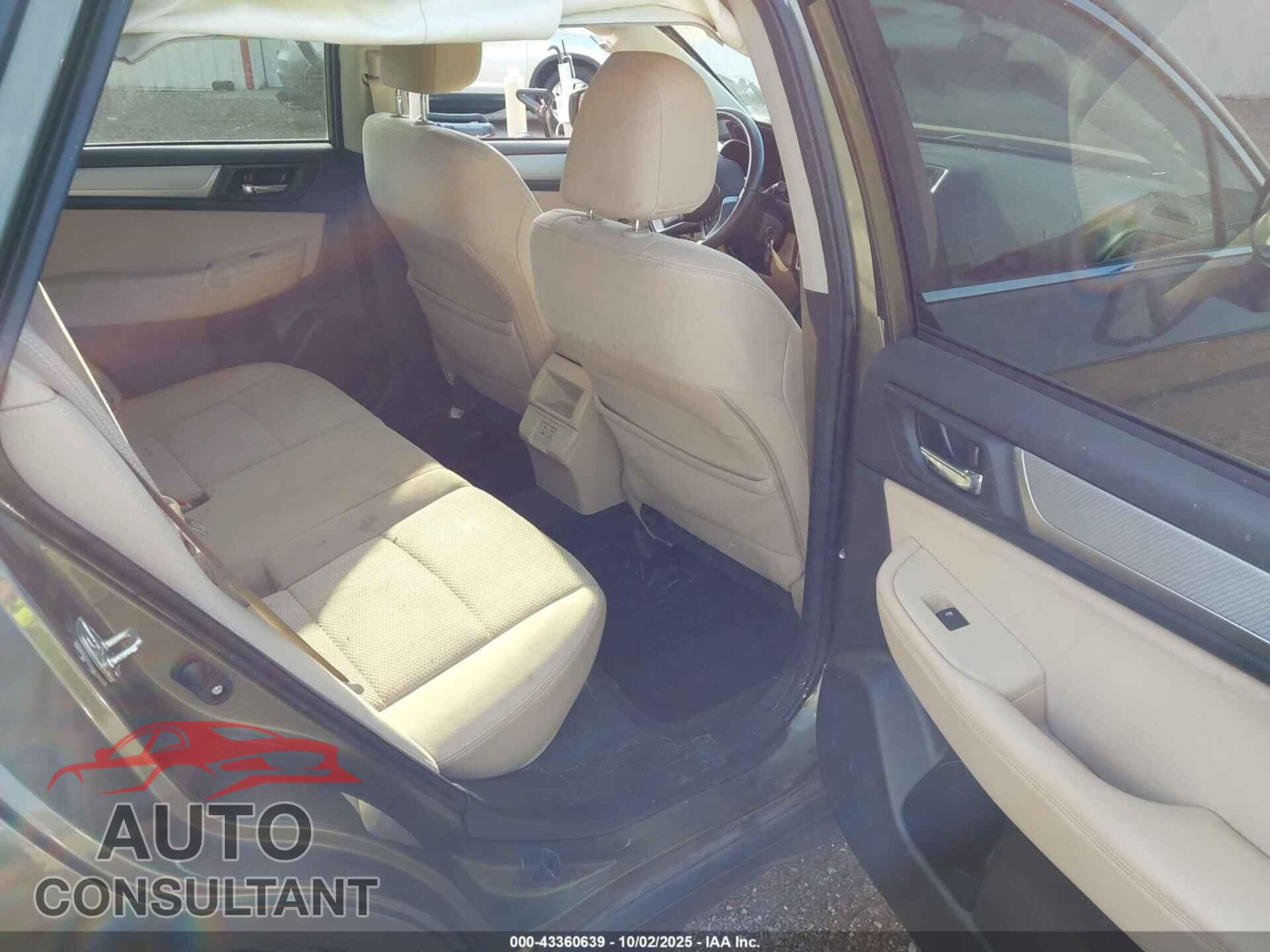 SUBARU OUTBACK 2019 - 4S4BSAFC4K3389524