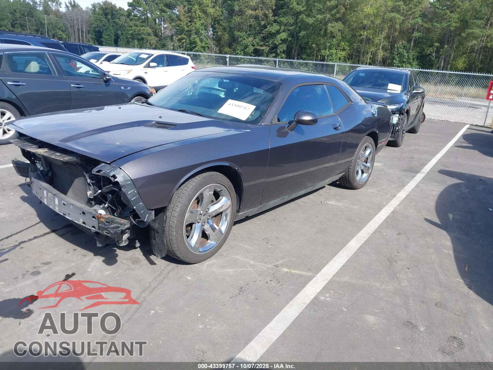 DODGE CHALLENGER 2013 - 2C3CDYAG0DH684162