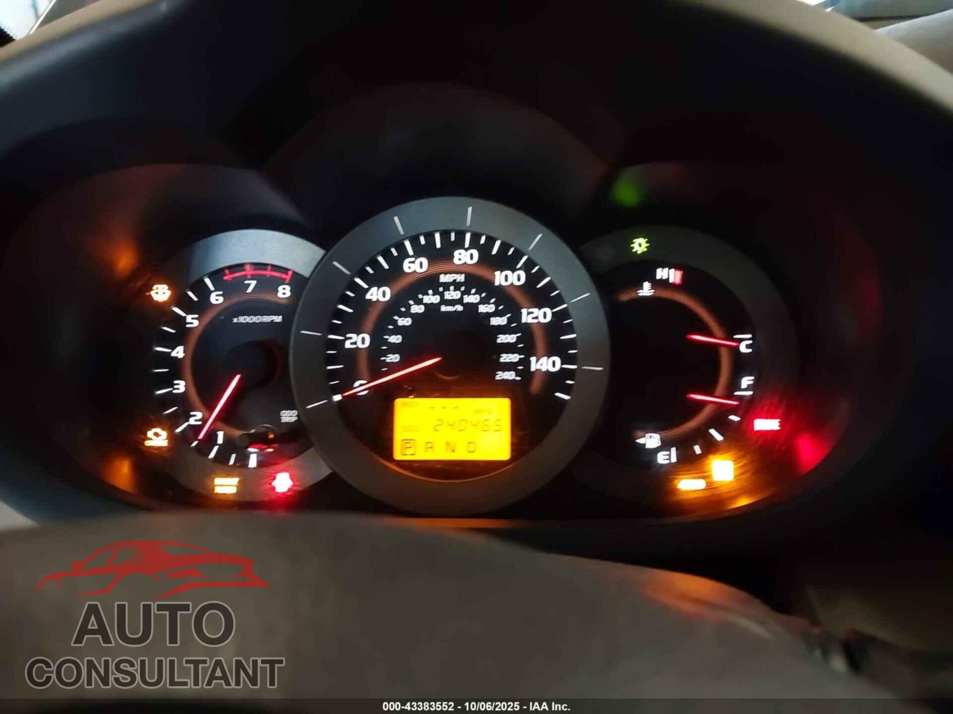 TOYOTA RAV4 2010 - JTMDK4DV6A5093152