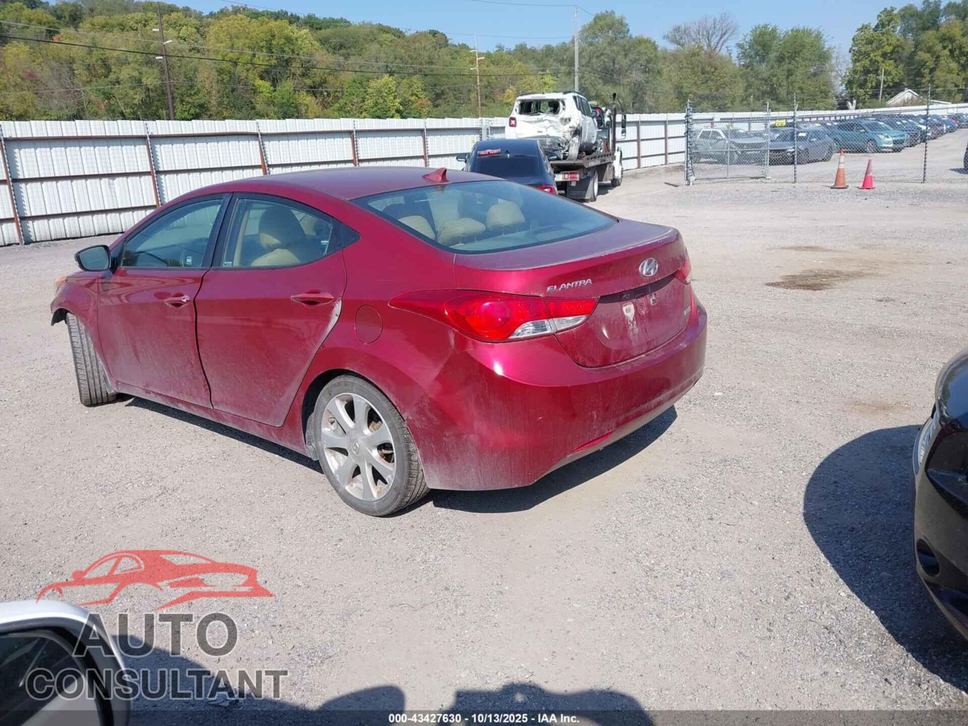 HYUNDAI ELANTRA 2013 - 5NPDH4AE2DH276295