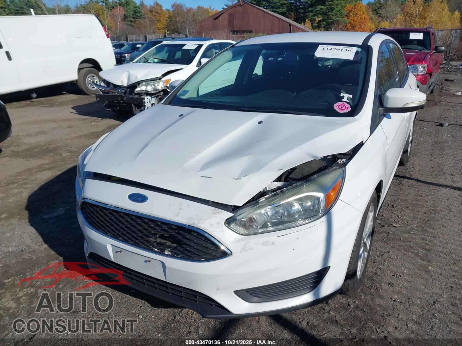 FORD FOCUS 2015 - 1FADP3K29FL275926