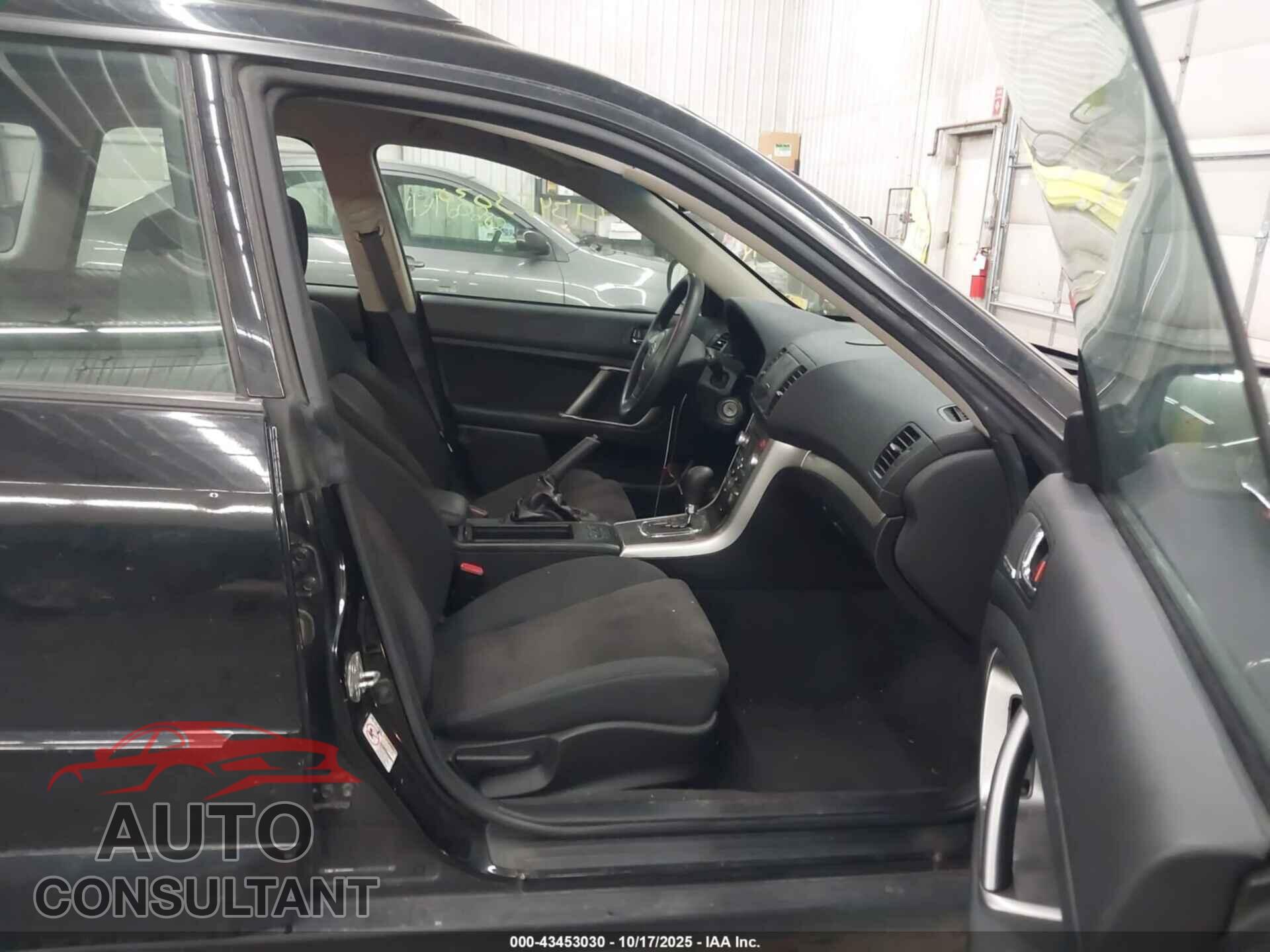 SUBARU OUTBACK 2009 - 4S4BP61C697321511