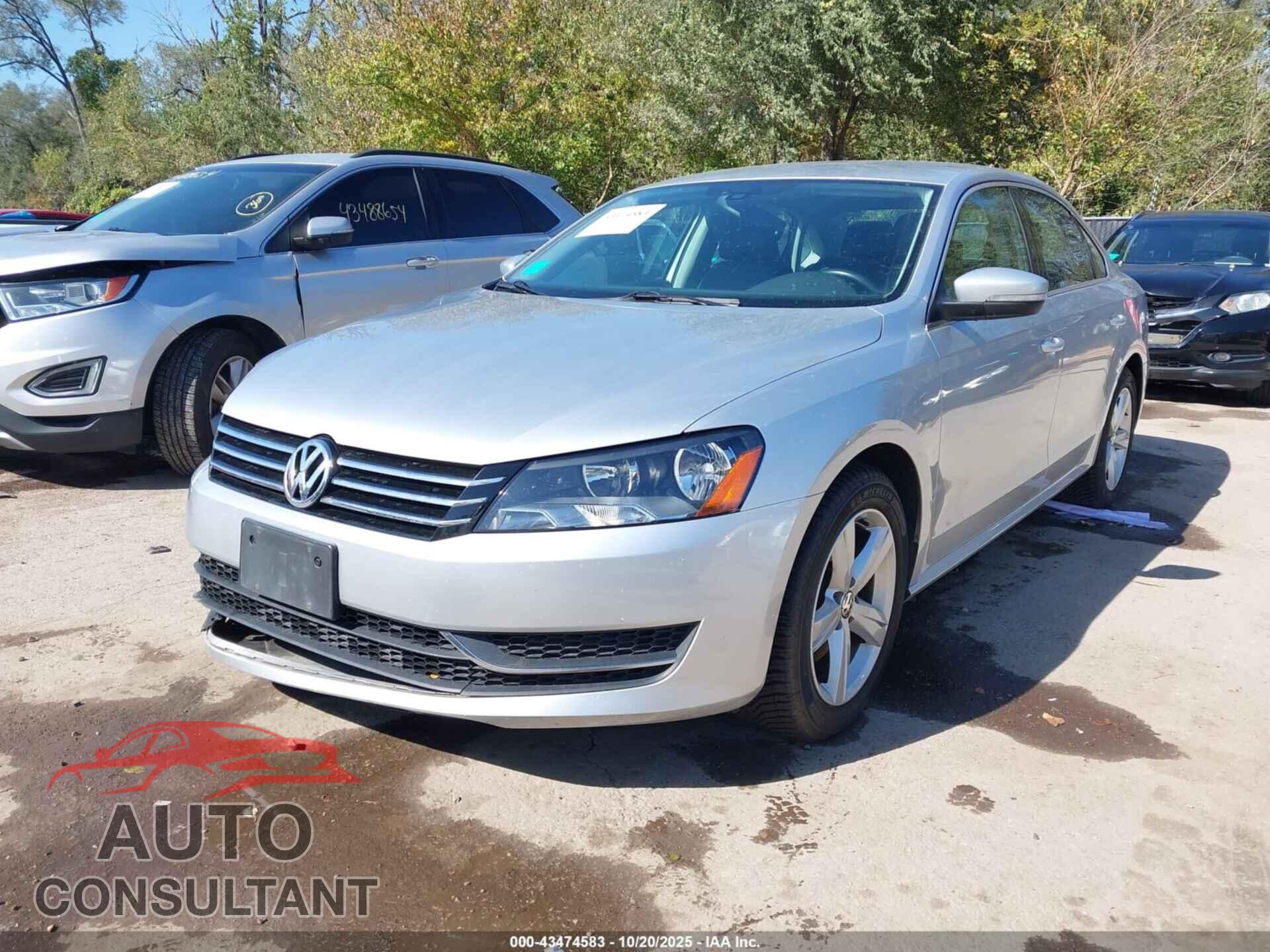 VOLKSWAGEN PASSAT 2014 - 1VWBS7A34EC042940
