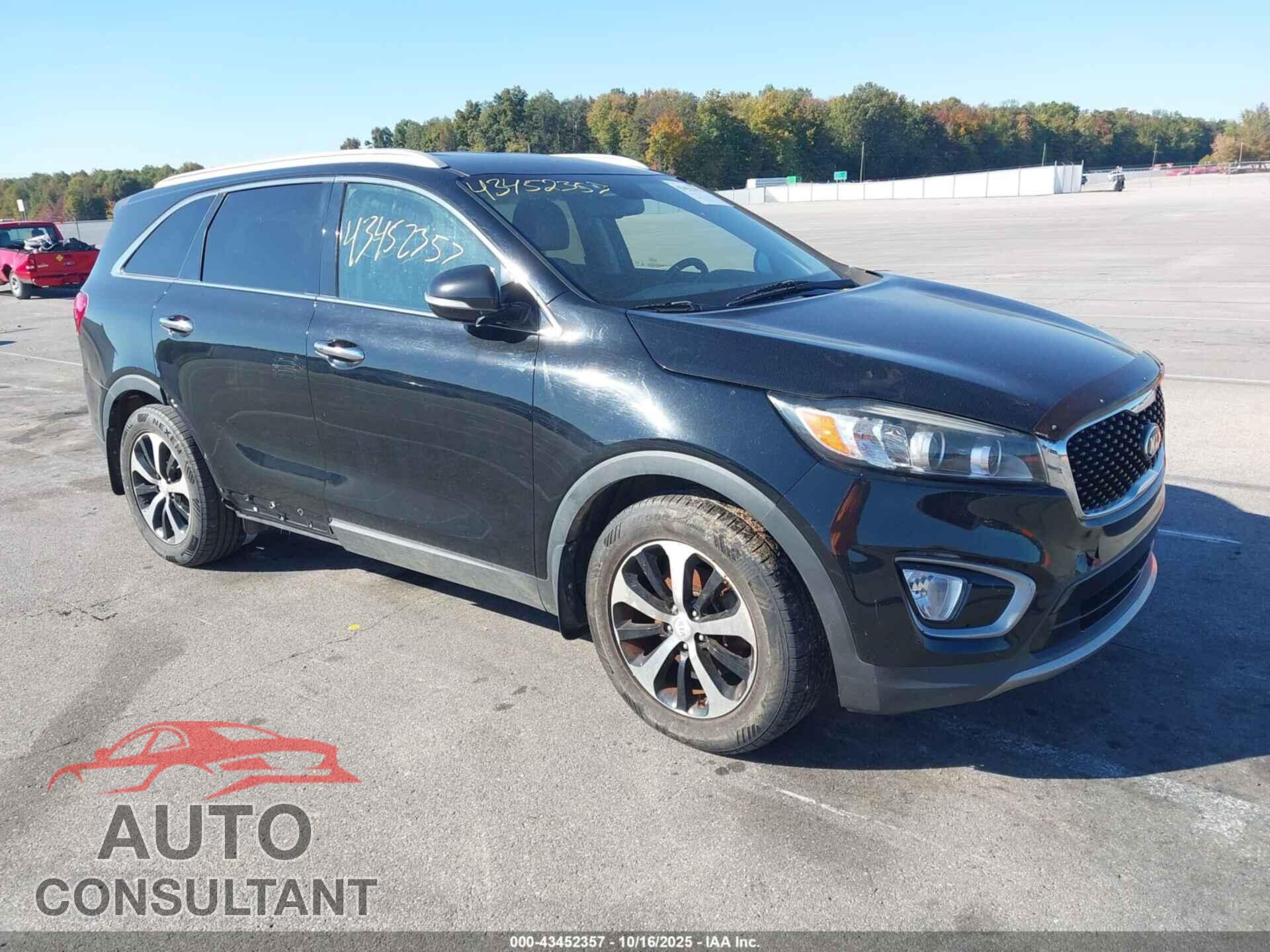 KIA SORENTO 2017 - 5XYPH4A51HG320782