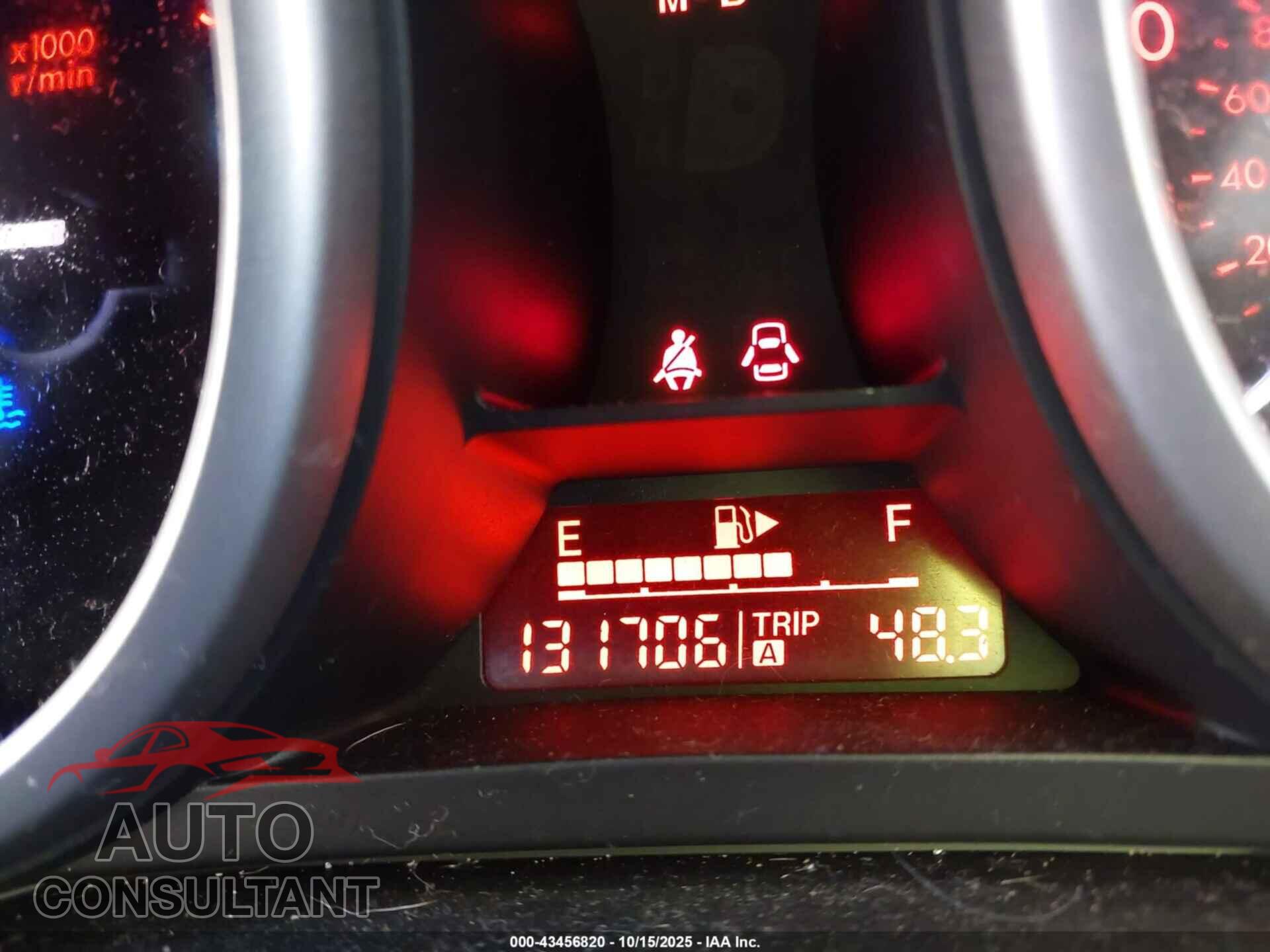 MAZDA MAZDA3 2011 - JM1BL1K59B1436972