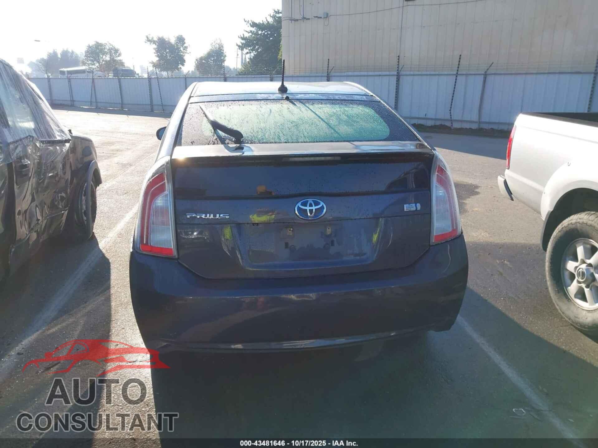 TOYOTA PRIUS 2013 - JTDKN3DU5D5591556