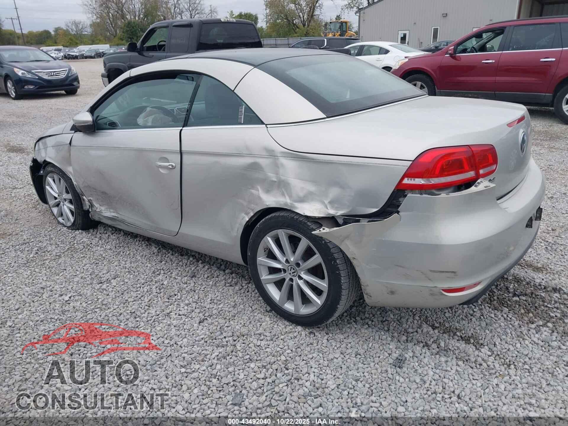 VOLKSWAGEN EOS 2012 - WVWBW7AH7CV001819