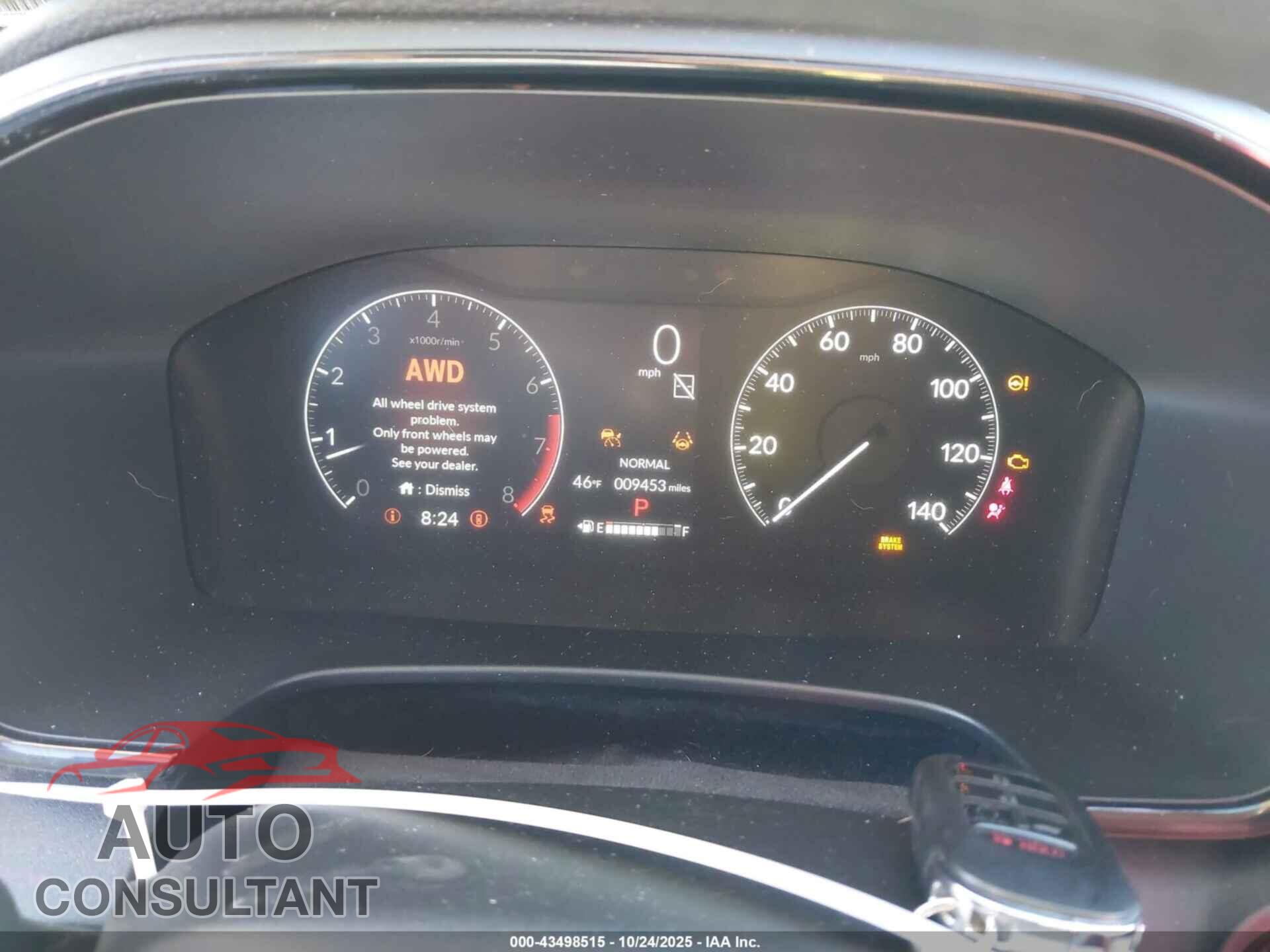 HONDA CR-V 2025 - 2HKRS4H48SH442241