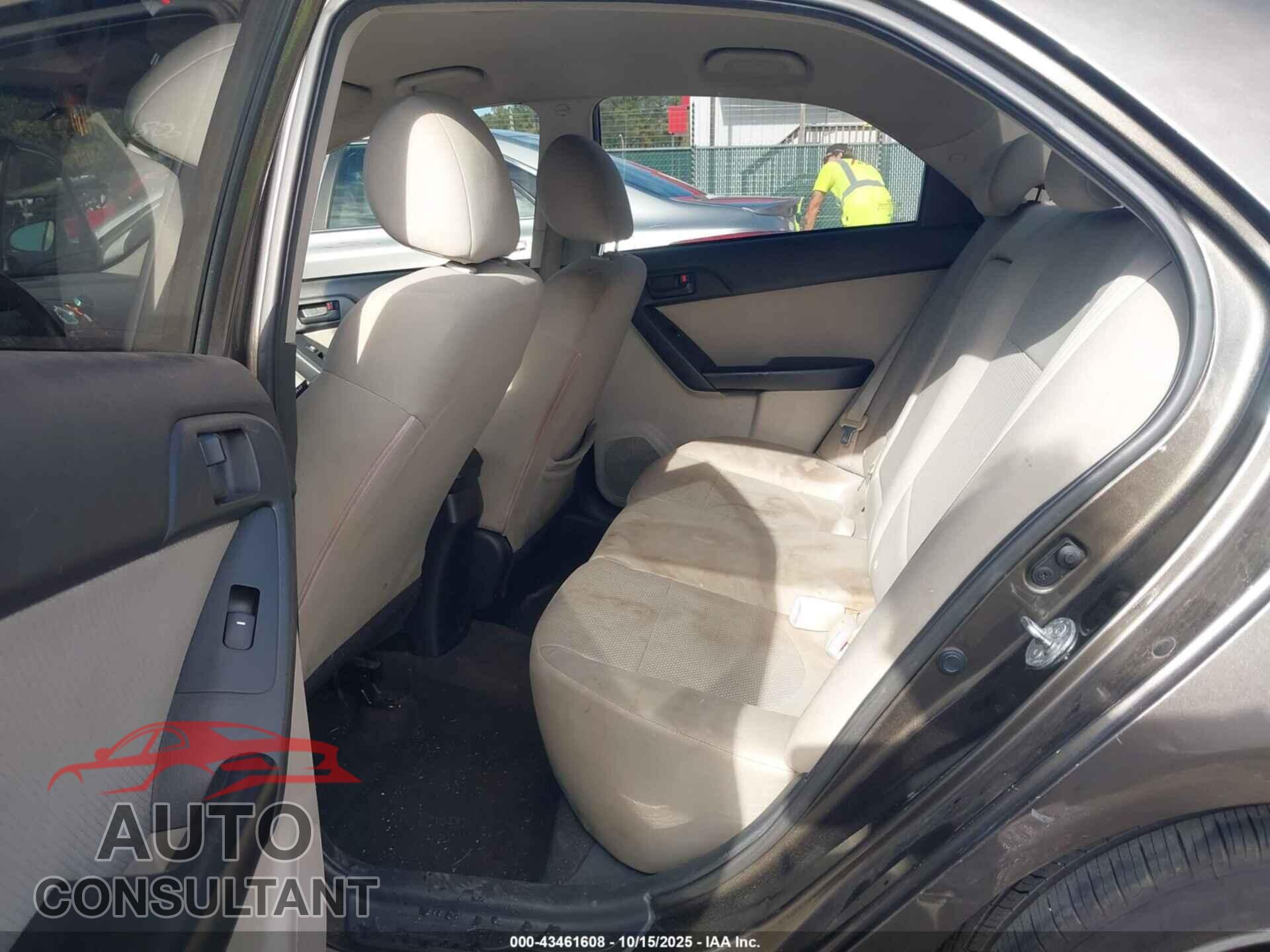 KIA FORTE 2011 - KNAFU4A26B5356056