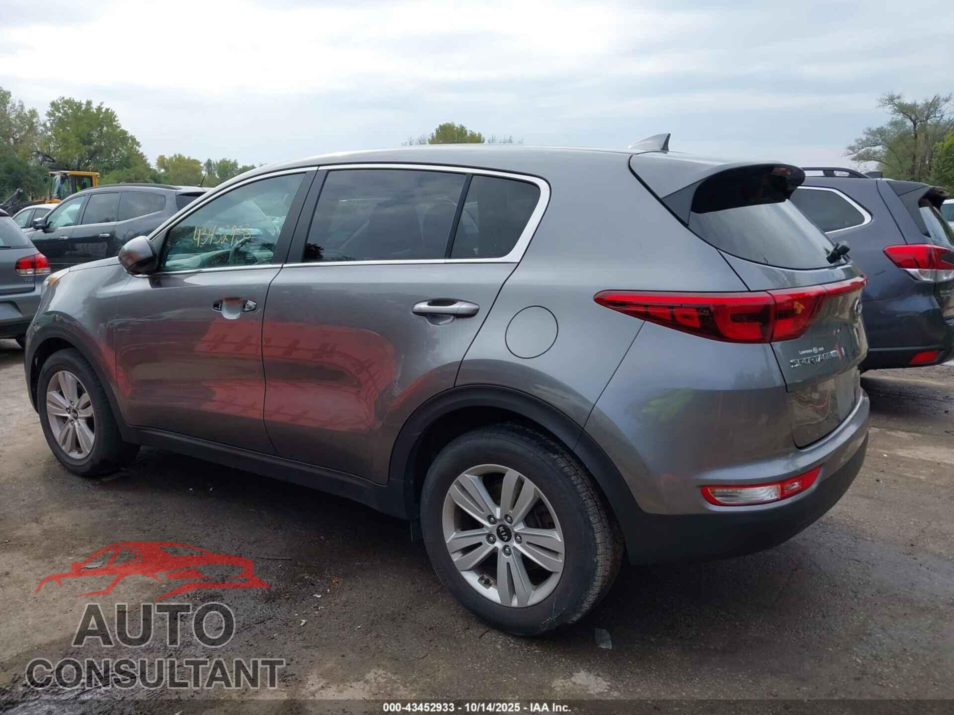 KIA SPORTAGE 2017 - KNDPM3ACXH7136166