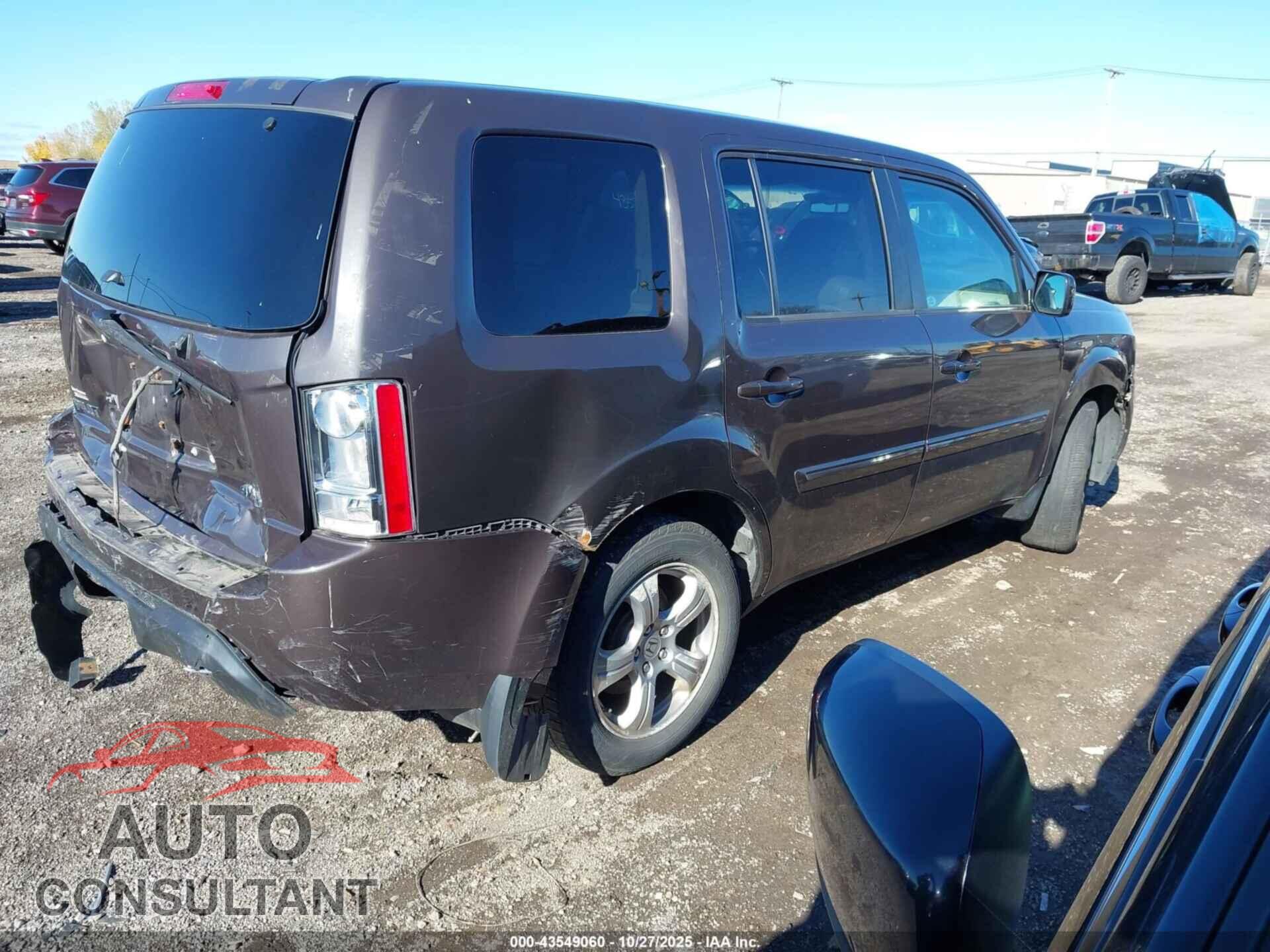 HONDA PILOT 2014 - 5FNYF4H69EB028292
