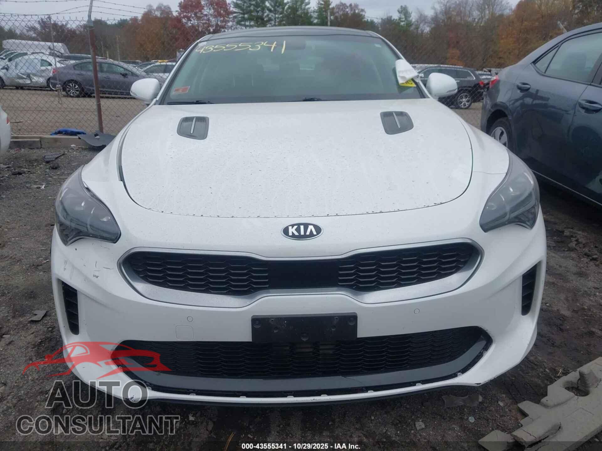 KIA STINGER 2019 - KNAE25LA9K6047199