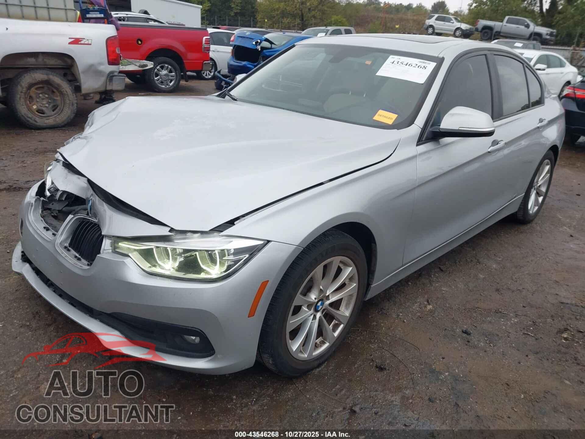 BMW 320I 2017 - WBA8E1G37HNU15659