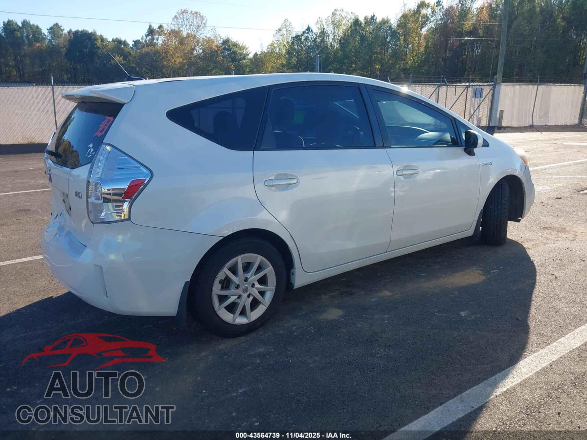 TOYOTA PRIUS V 2012 - JTDZN3EU9C3050260