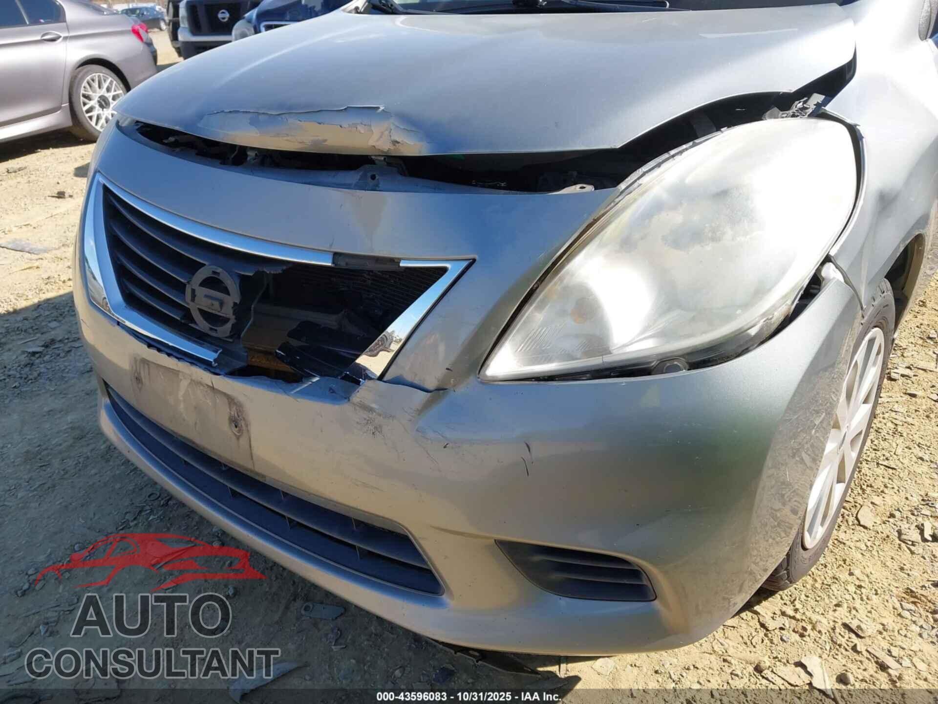 NISSAN VERSA 2012 - 3N1CN7AP1CL828152