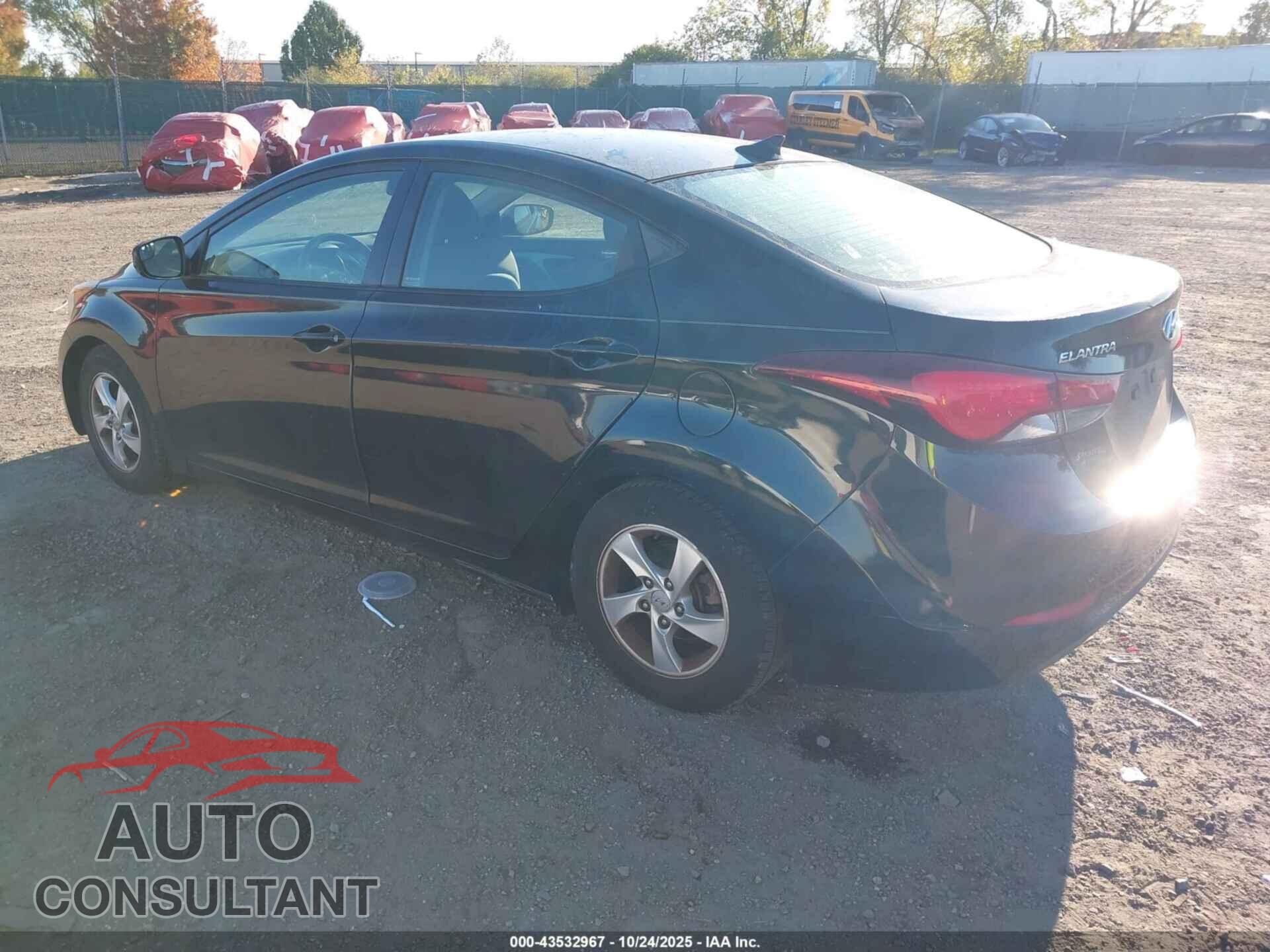 HYUNDAI ELANTRA 2014 - 5NPDH4AE3EH537354