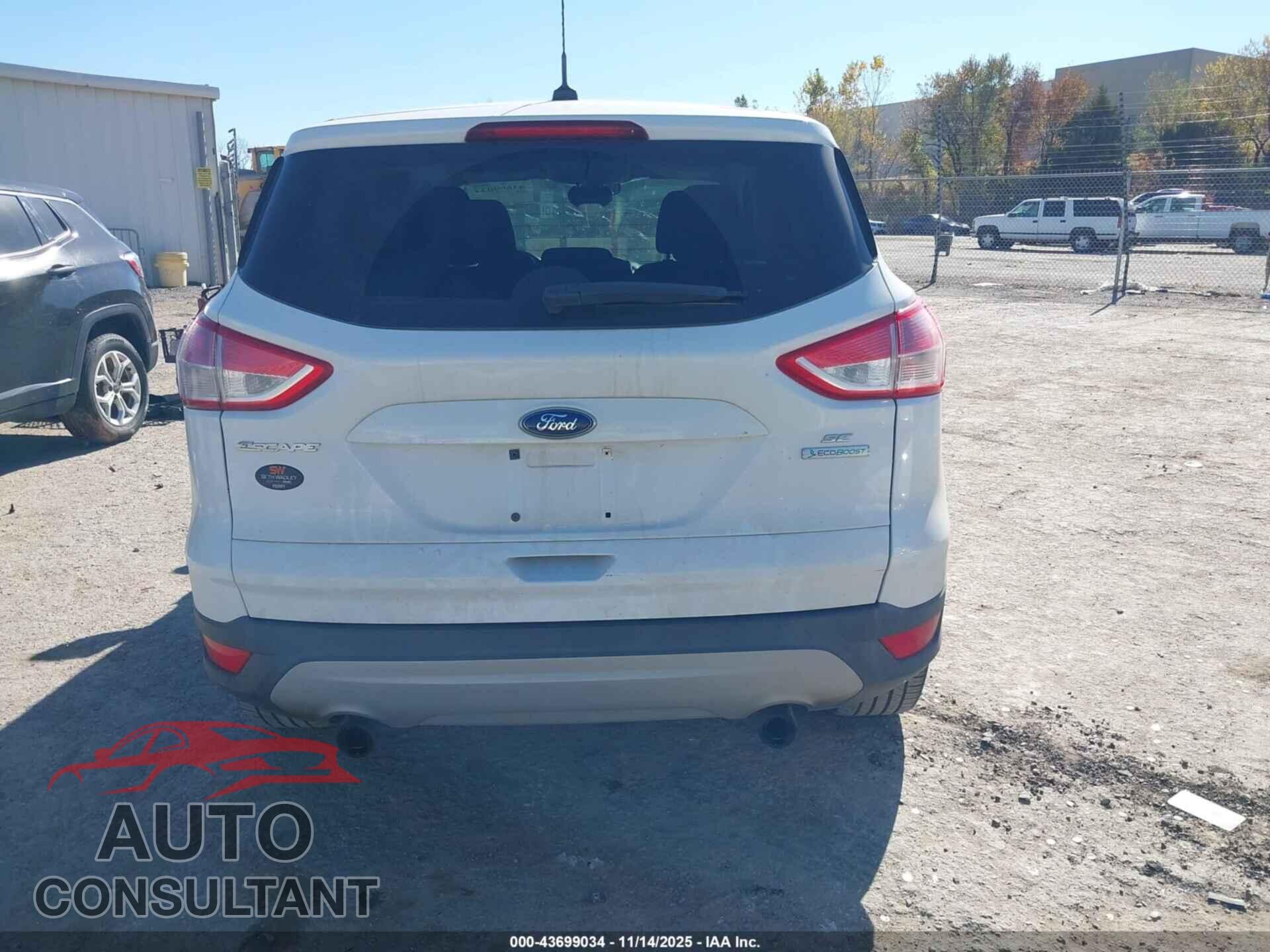 FORD ESCAPE 2013 - 1FMCU0GX6DUC44041