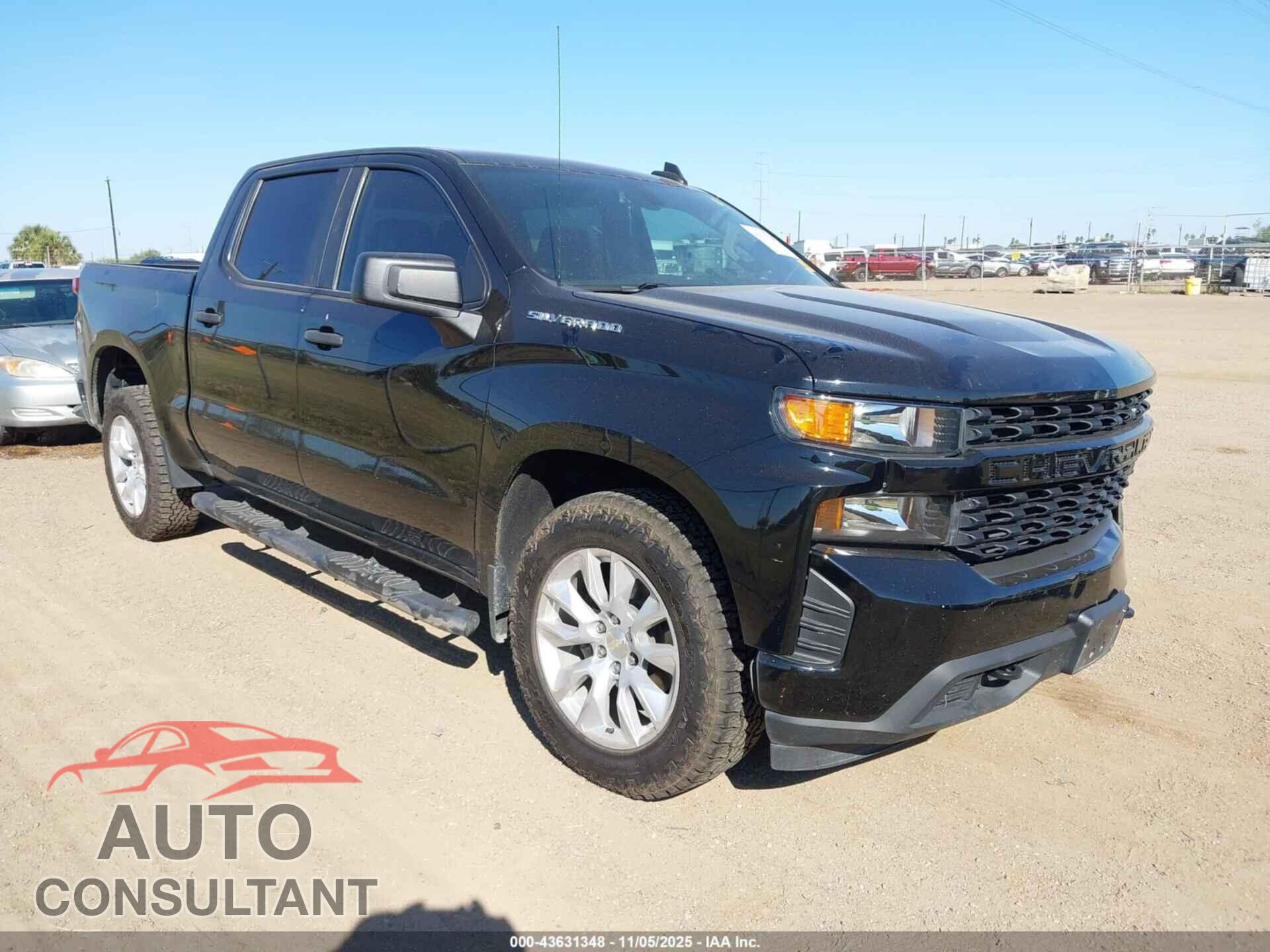 CHEVROLET SILVERADO 1500 2021 - 3GCPWBEK4MG341860