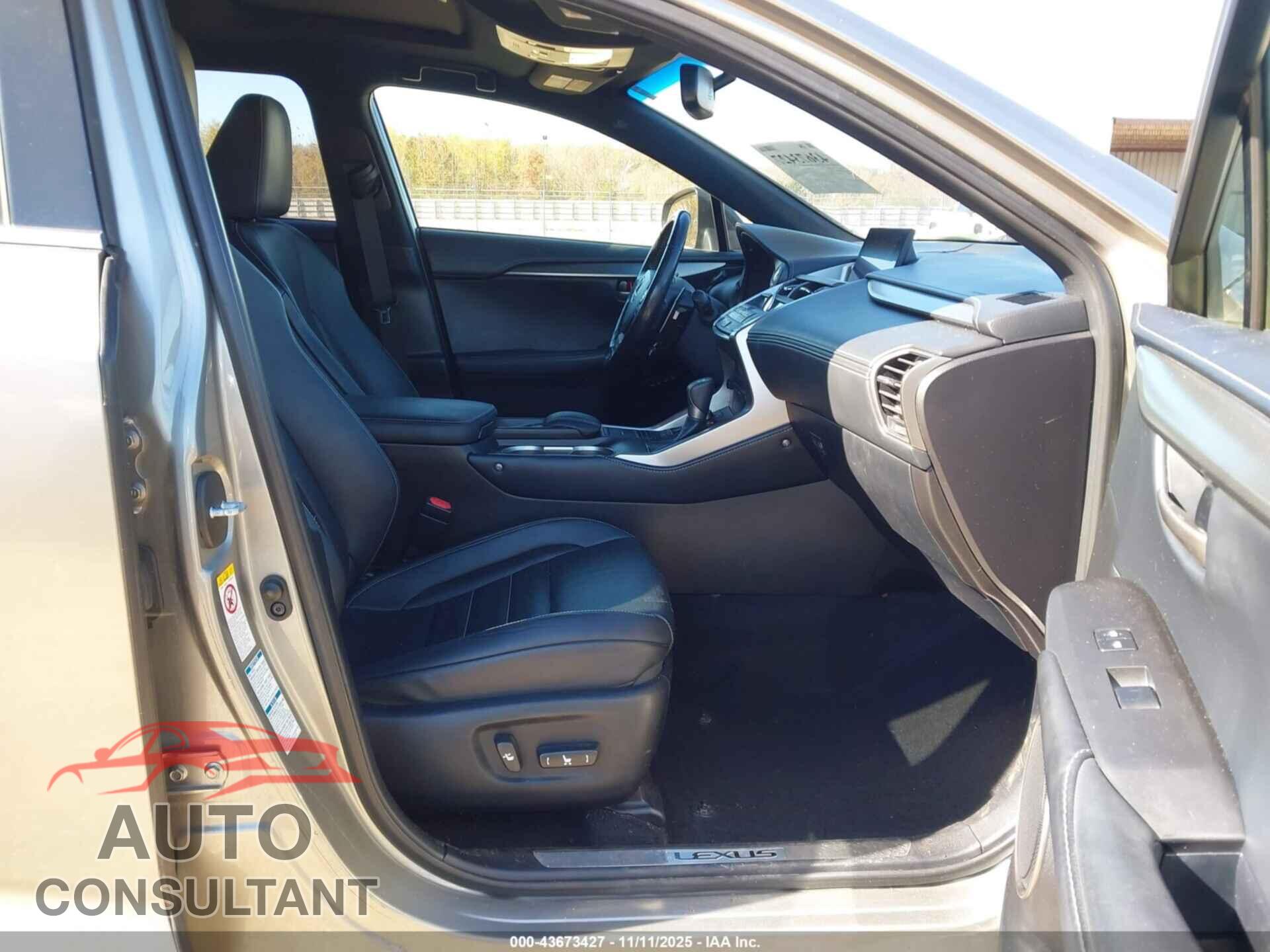 LEXUS NX 200T 2015 - JTJBARBZ6F2014985