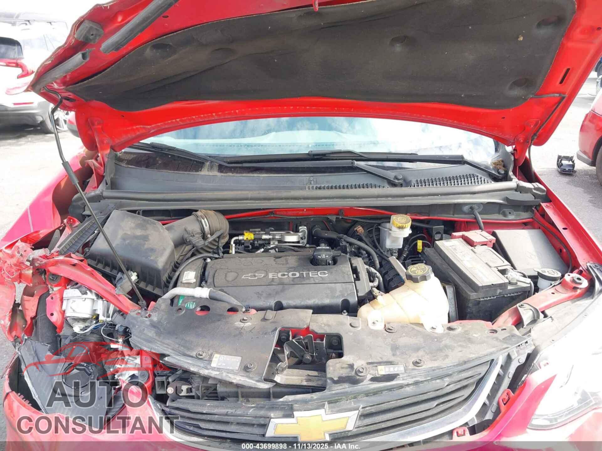 CHEVROLET SONIC 2017 - 1G1JD5SH1H4164007