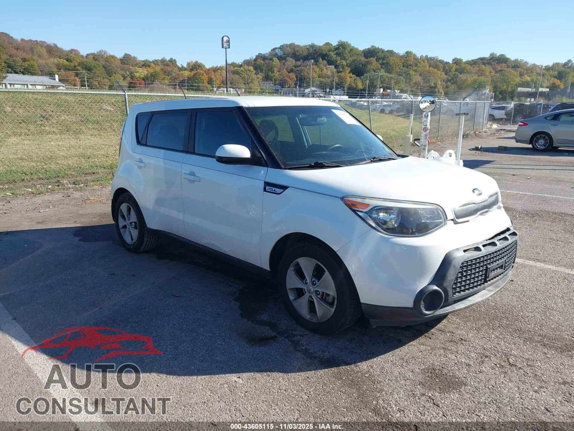 KIA SOUL 2016 - KNDJN2A20G7404984