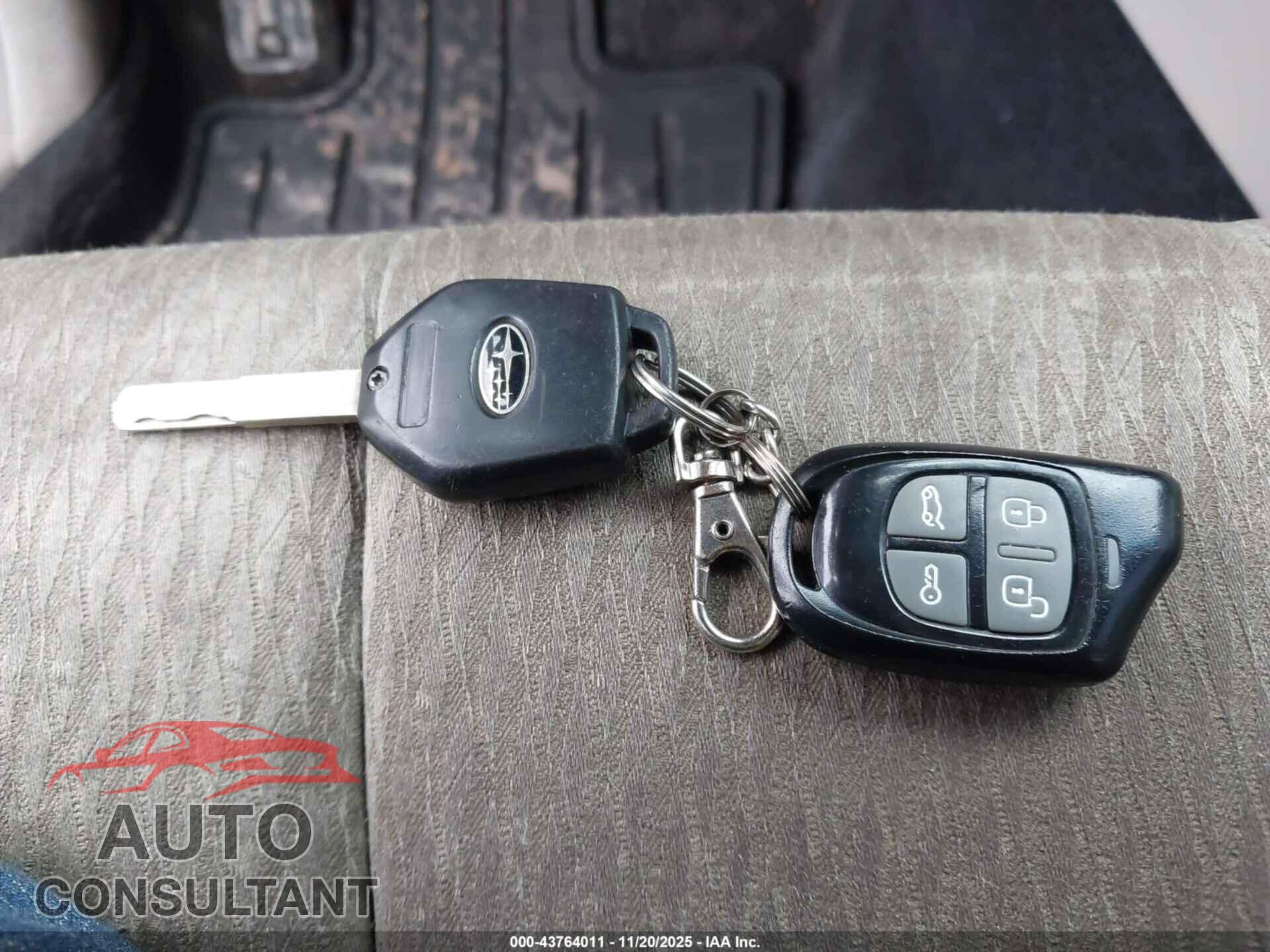 SUBARU LEGACY 2011 - 4S3BMBC6XB3211538