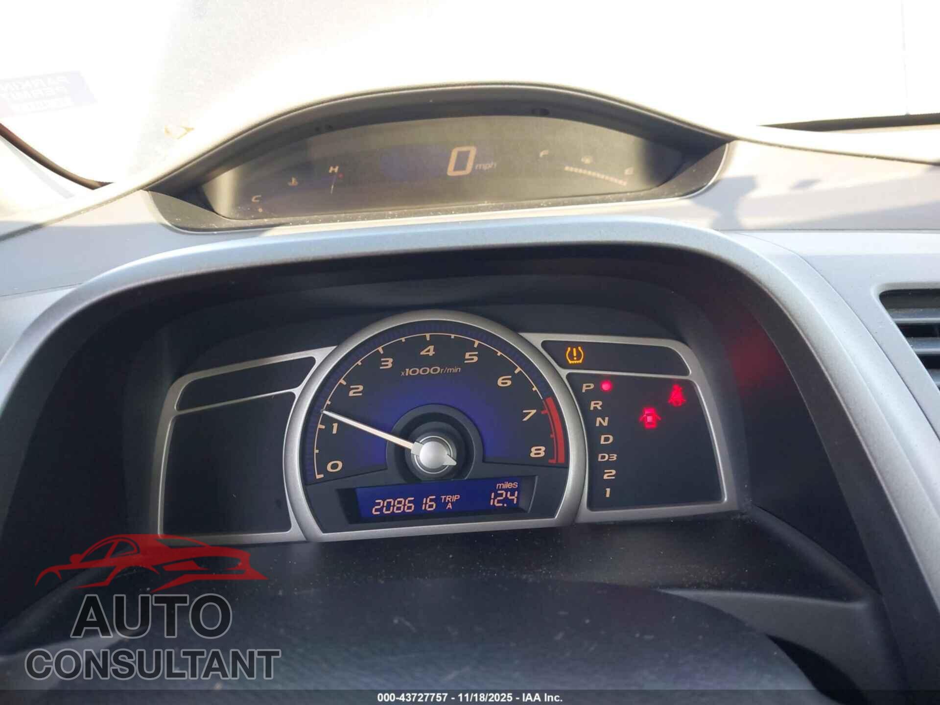 HONDA CIVIC 2011 - 2HGFA1F52BH526534
