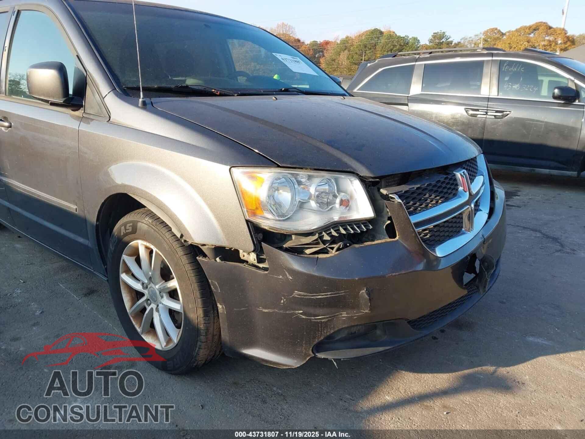 DODGE GRAND CARAVAN 2016 - 2C4RDGCG0GR248911