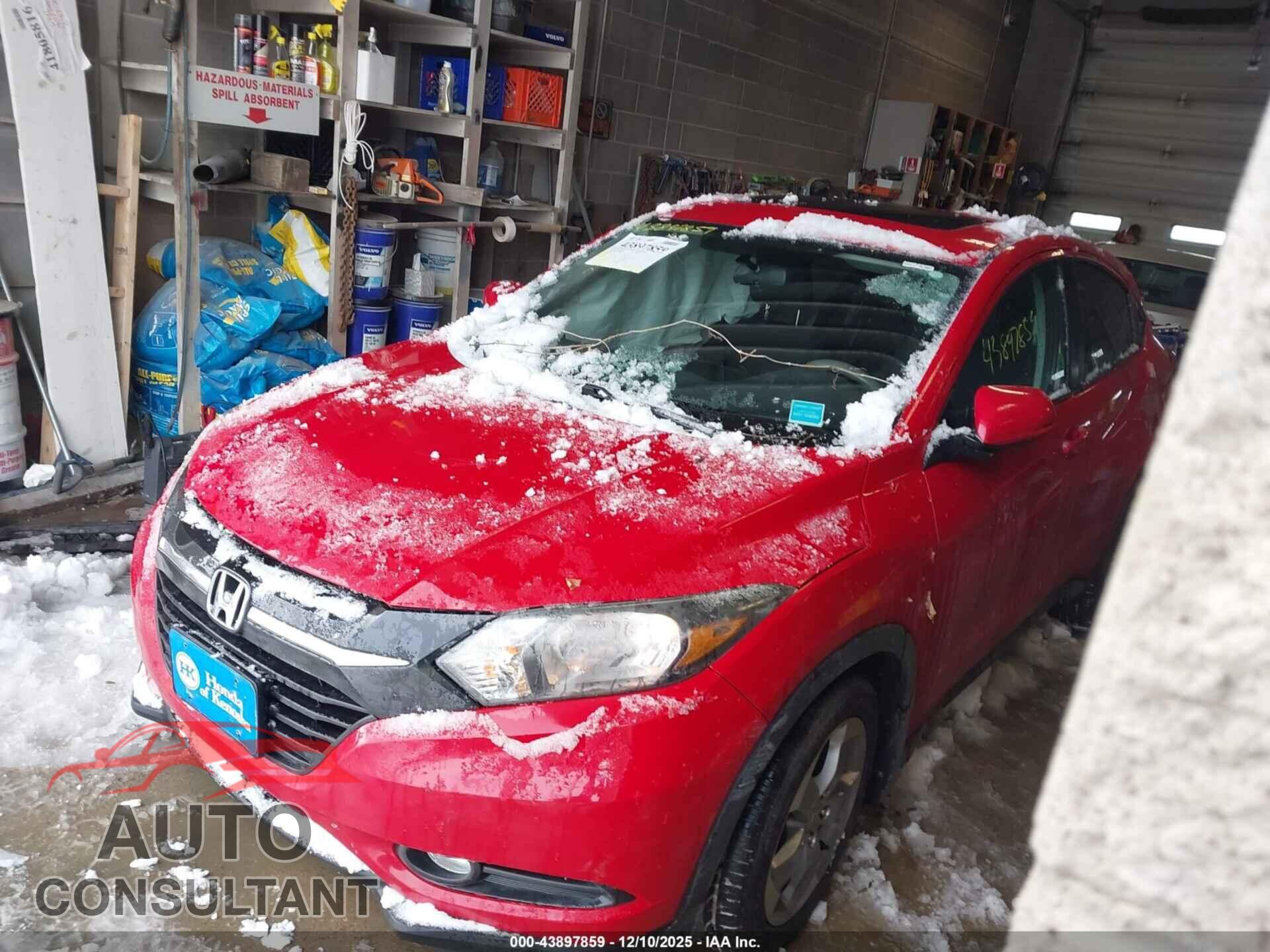 HONDA HR-V 2017 - 3CZRU6H56HG701450