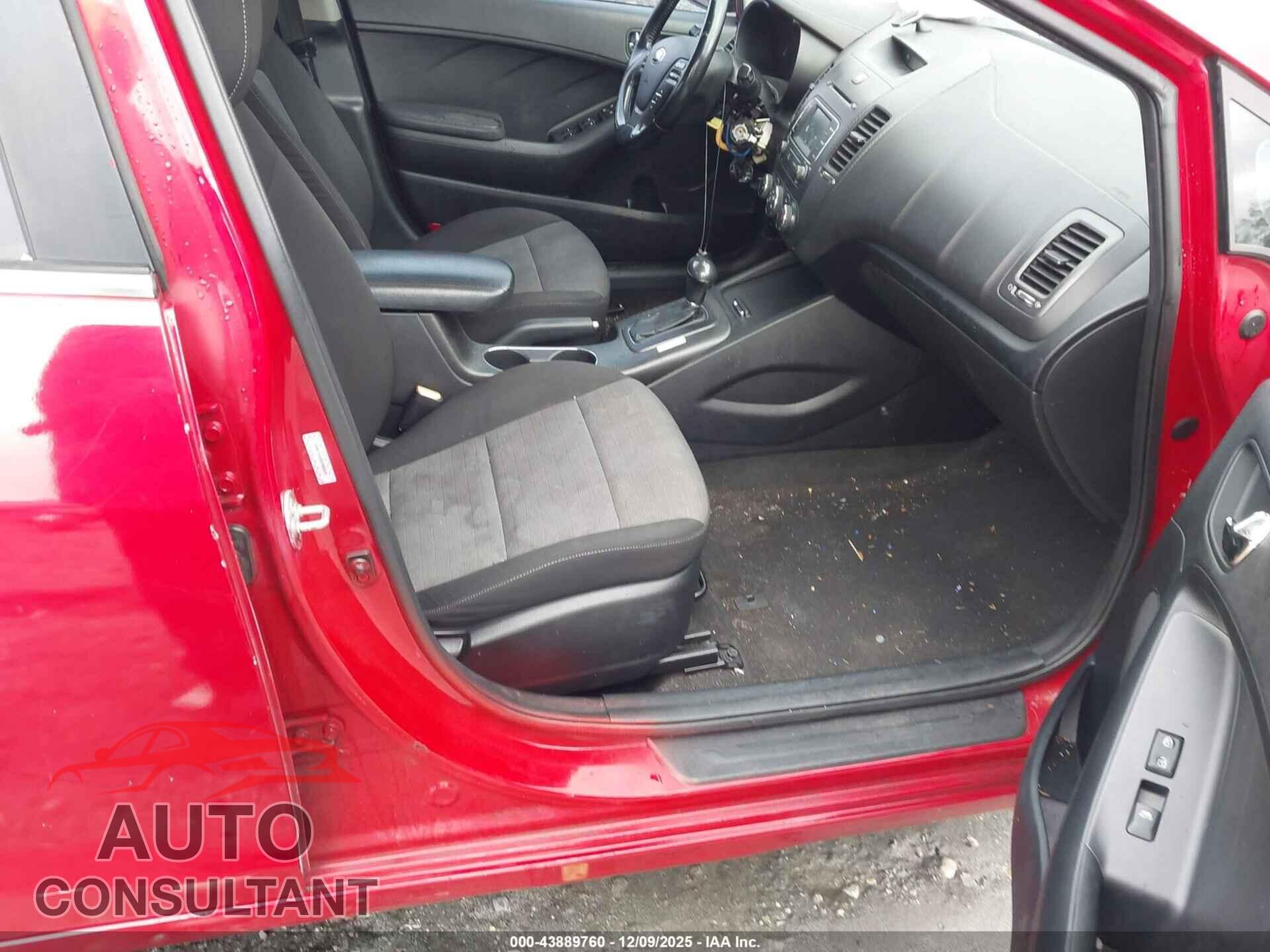 KIA FORTE 2014 - KNAFX4A85E5053978