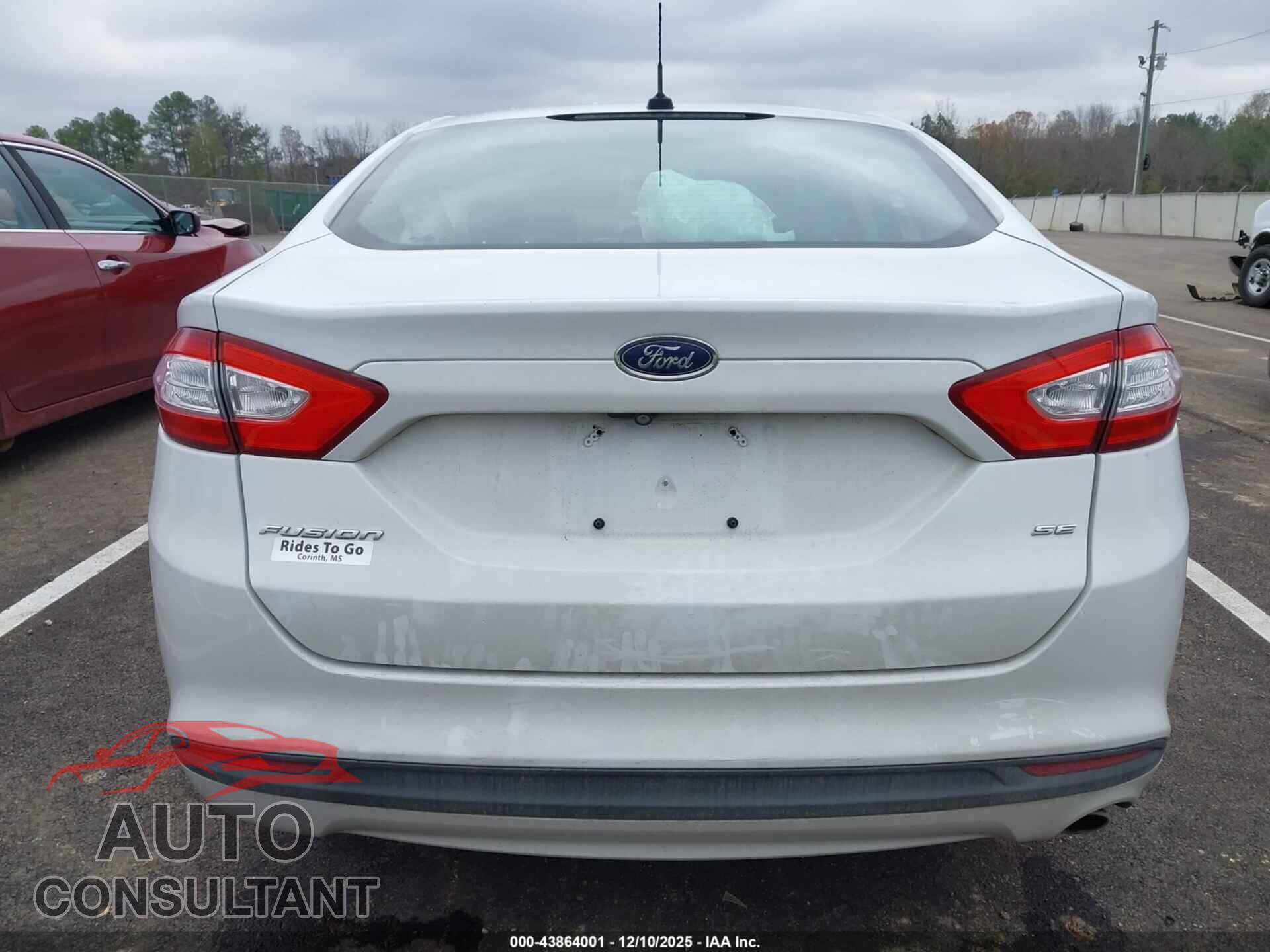 FORD FUSION 2016 - 3FA6P0H7XGR307053