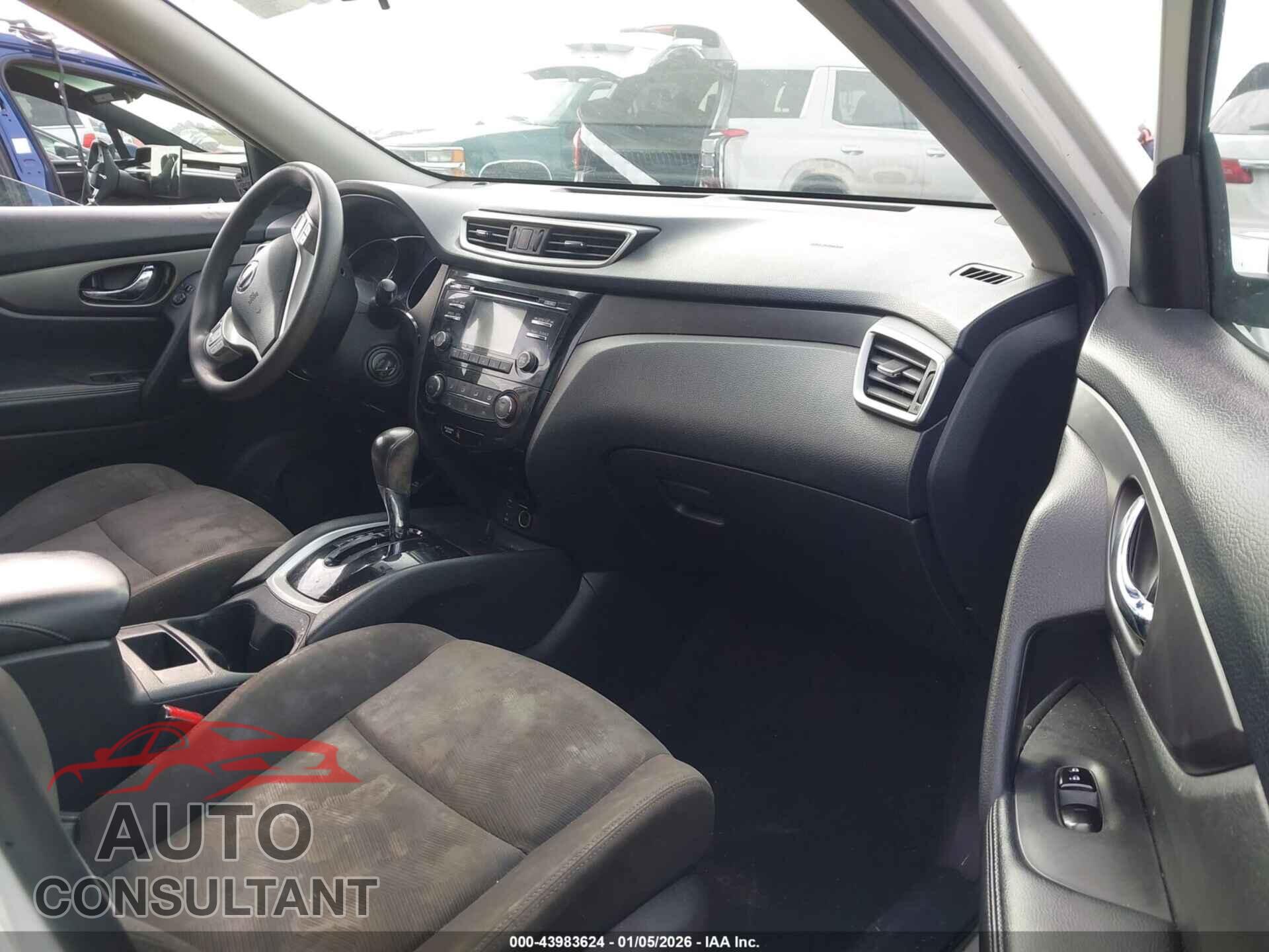 NISSAN ROGUE 2016 - KNMAT2MV0GP610981
