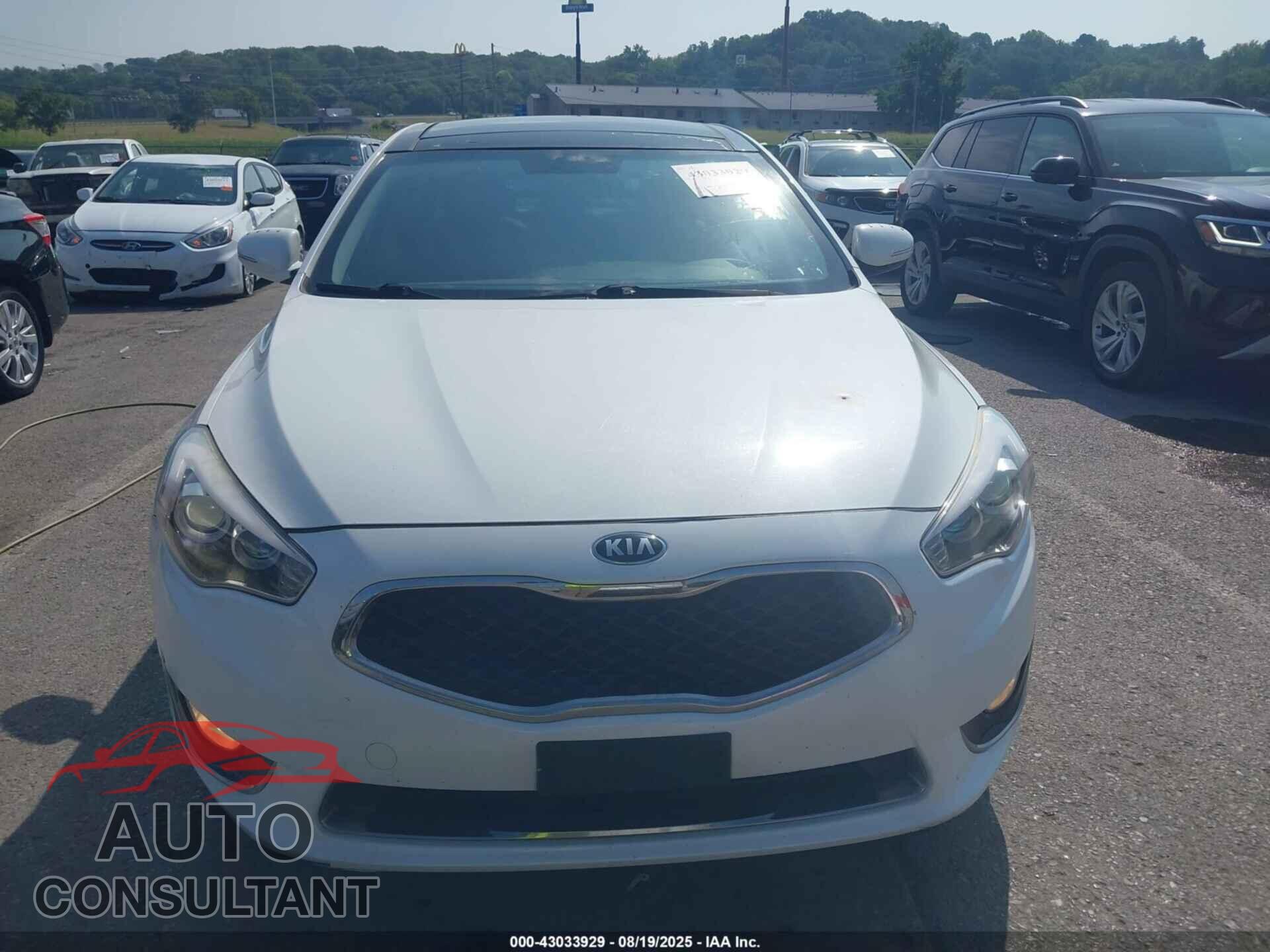 KIA CADENZA 2015 - KNALN4D72F5179034