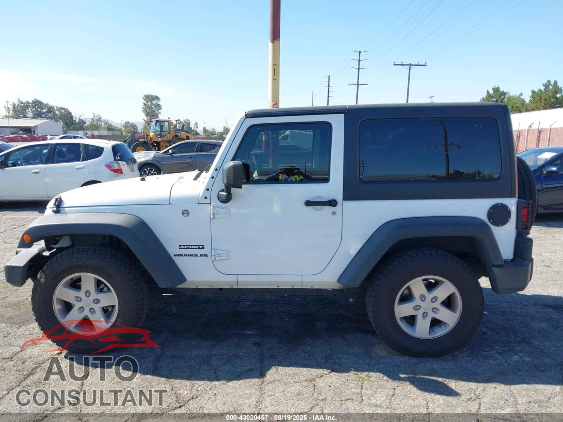 JEEP WRANGLER 2017 - 1C4AJWAG5HL552975