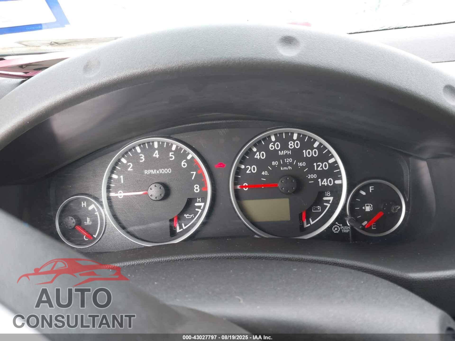 NISSAN PATHFINDER 2012 - 5N1AR1NN3CC609649