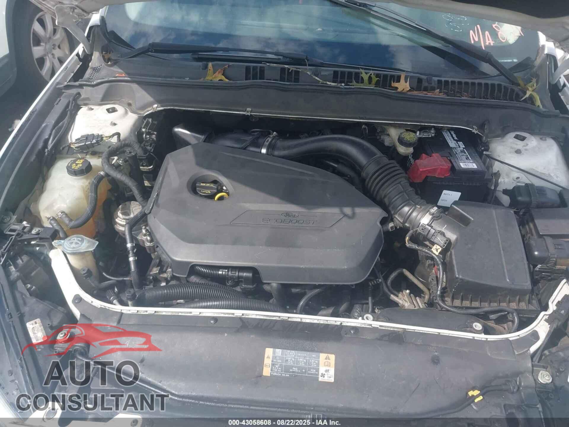 FORD FUSION 2013 - 3FA6P0HR1DR109877