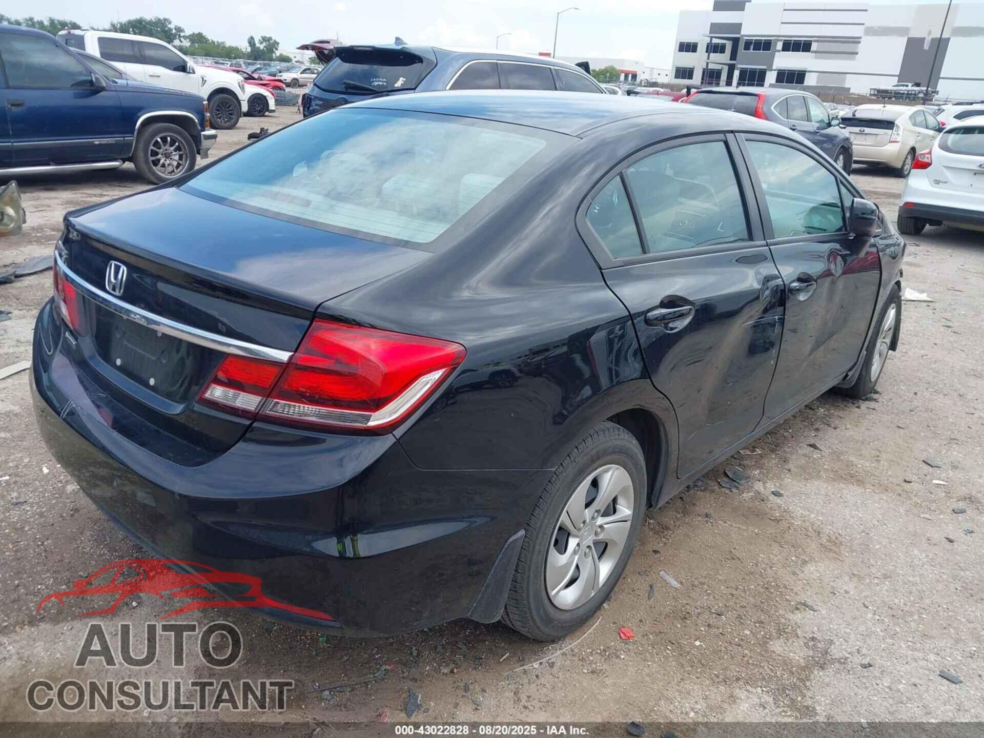 HONDA CIVIC 2015 - 19XFB2F50FE089491