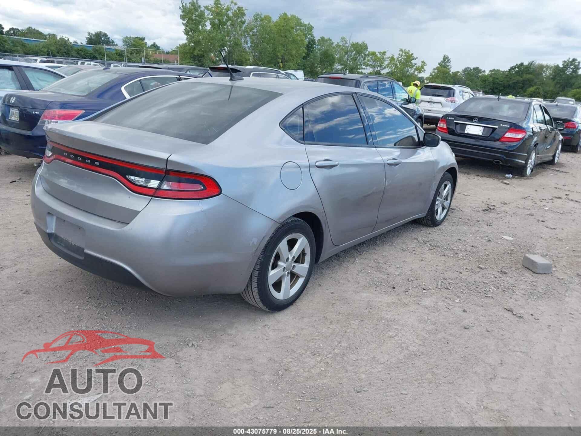 DODGE DART 2016 - 1C3CDFBA8GD605319