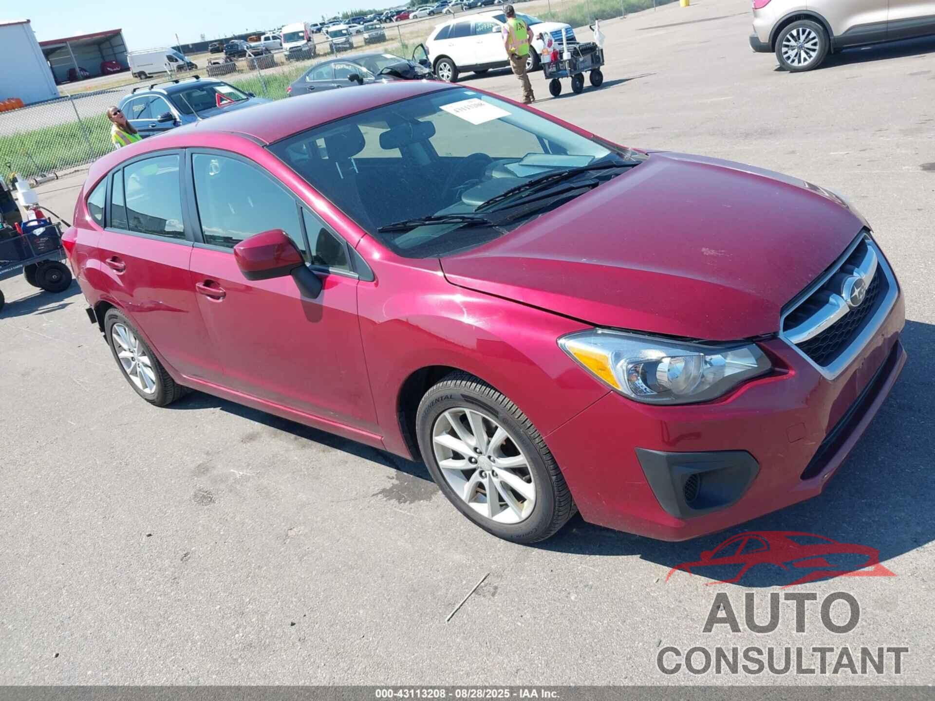 SUBARU IMPREZA 2014 - JF1GPAC69E8224334