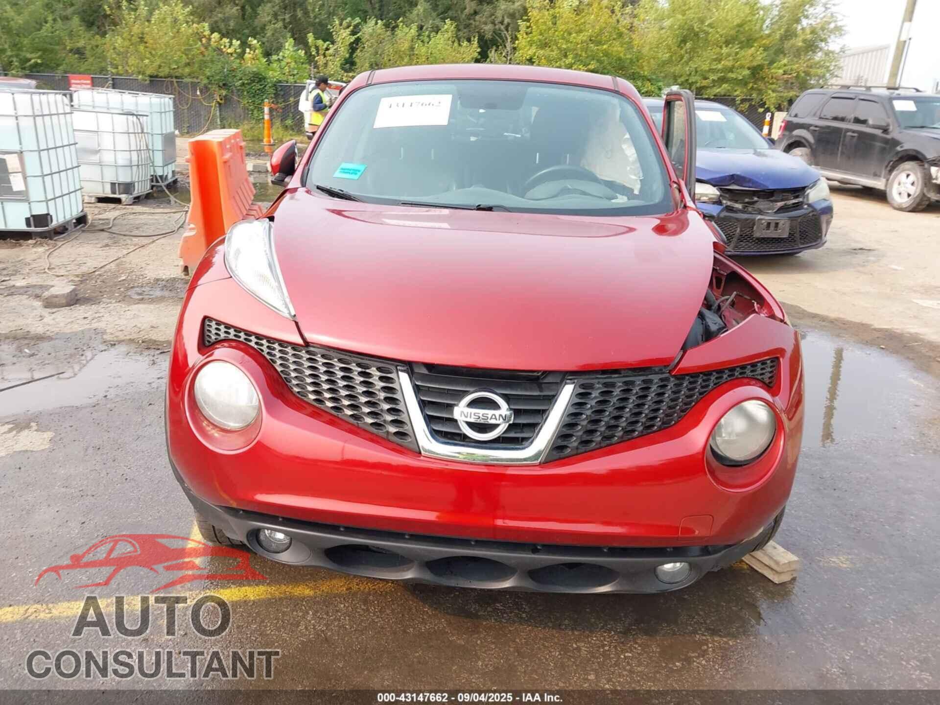 NISSAN JUKE 2013 - JN8AF5MV0DT214887