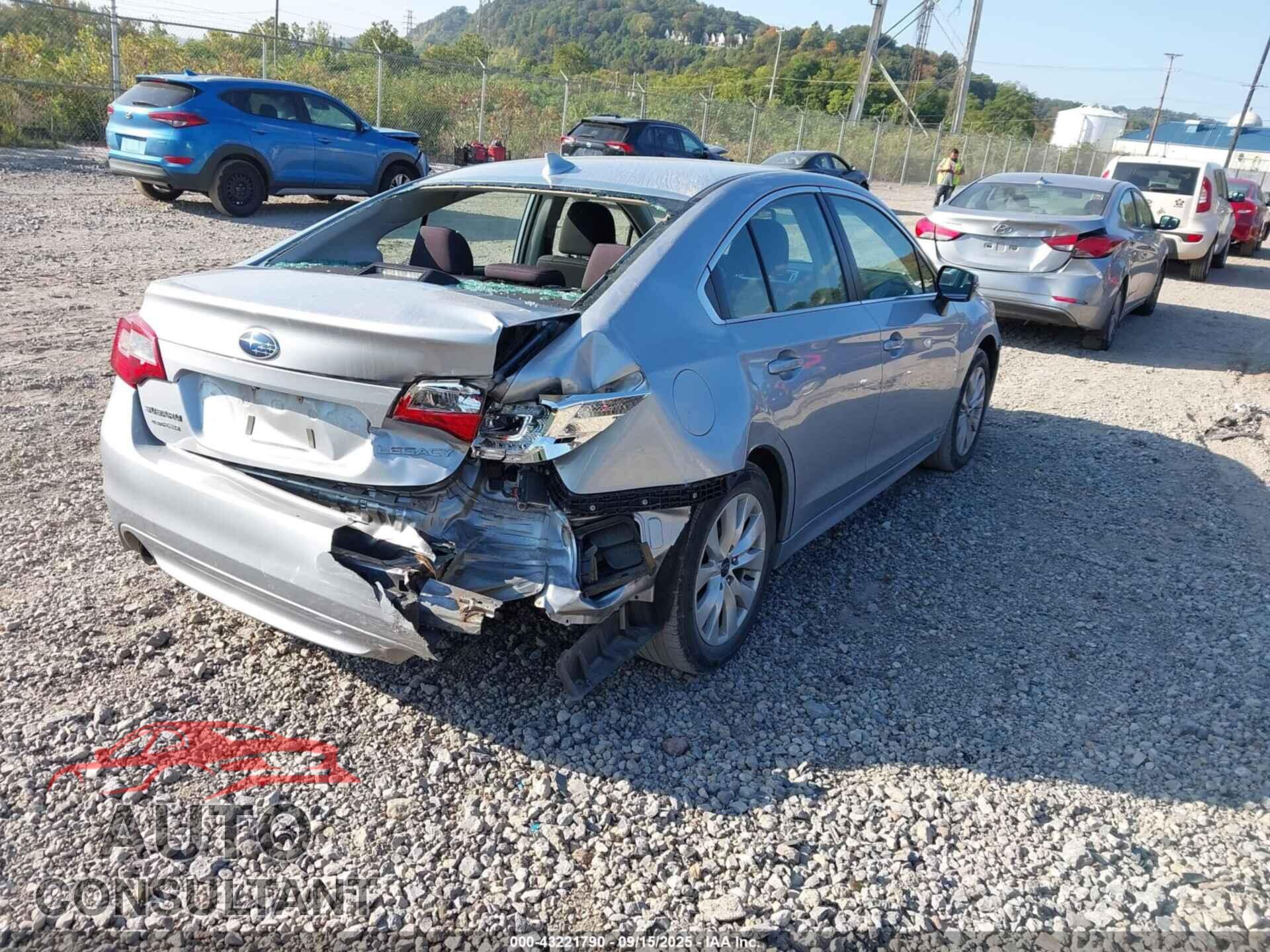 SUBARU LEGACY 2016 - 4S3BNBH65G3005511