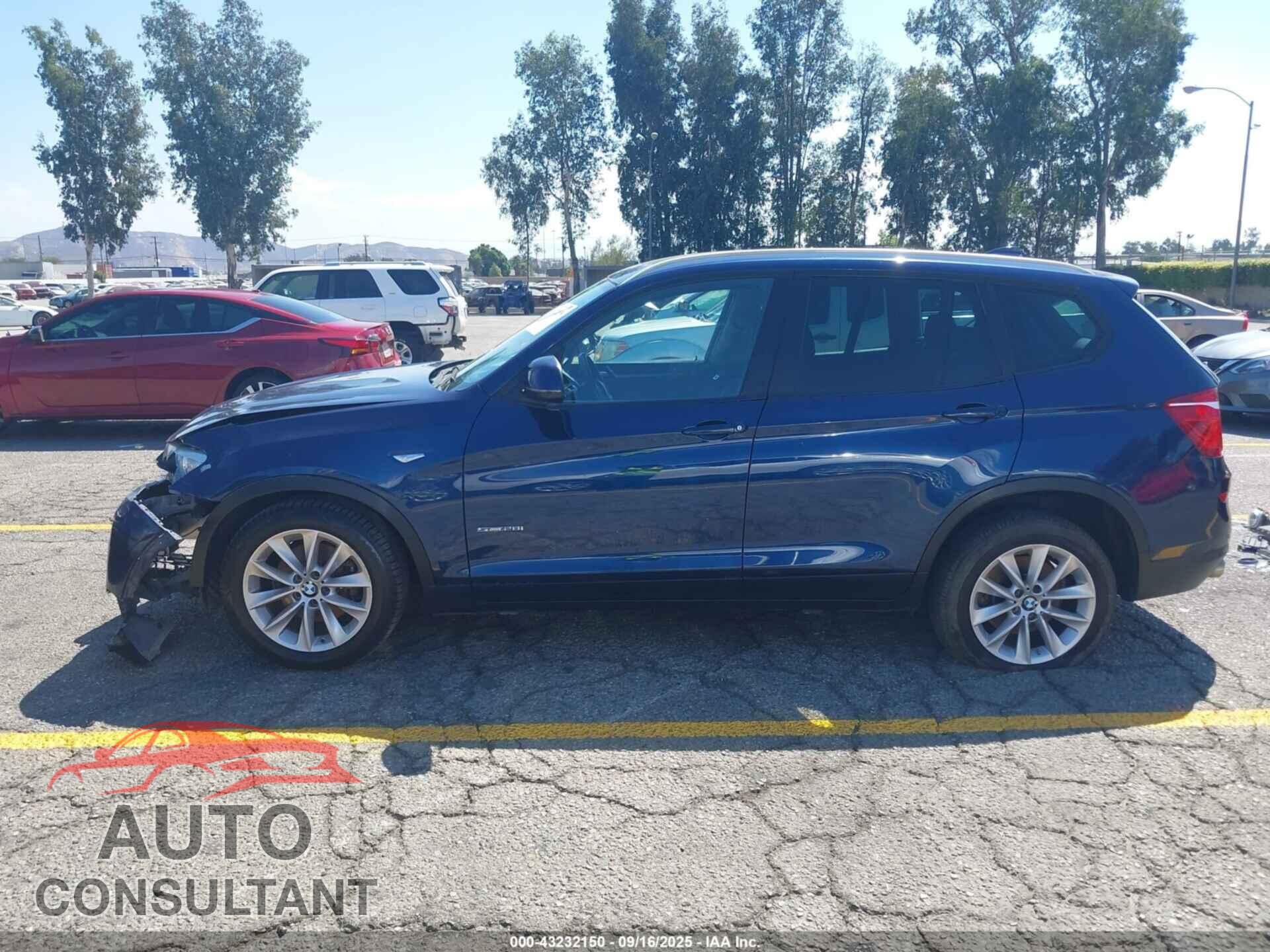 BMW X3 2017 - 5UXWZ7C34H0V88445