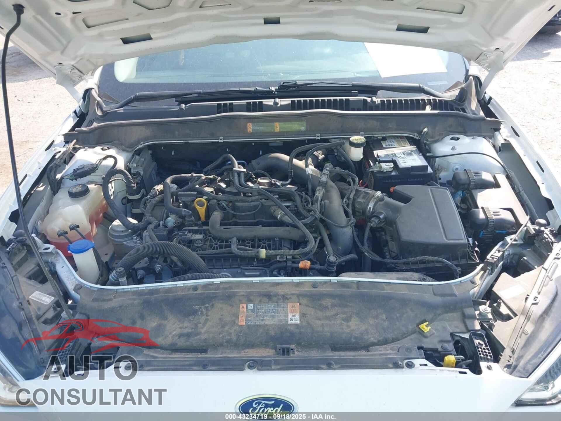 FORD FUSION 2019 - 3FA6P0CD6KR198404