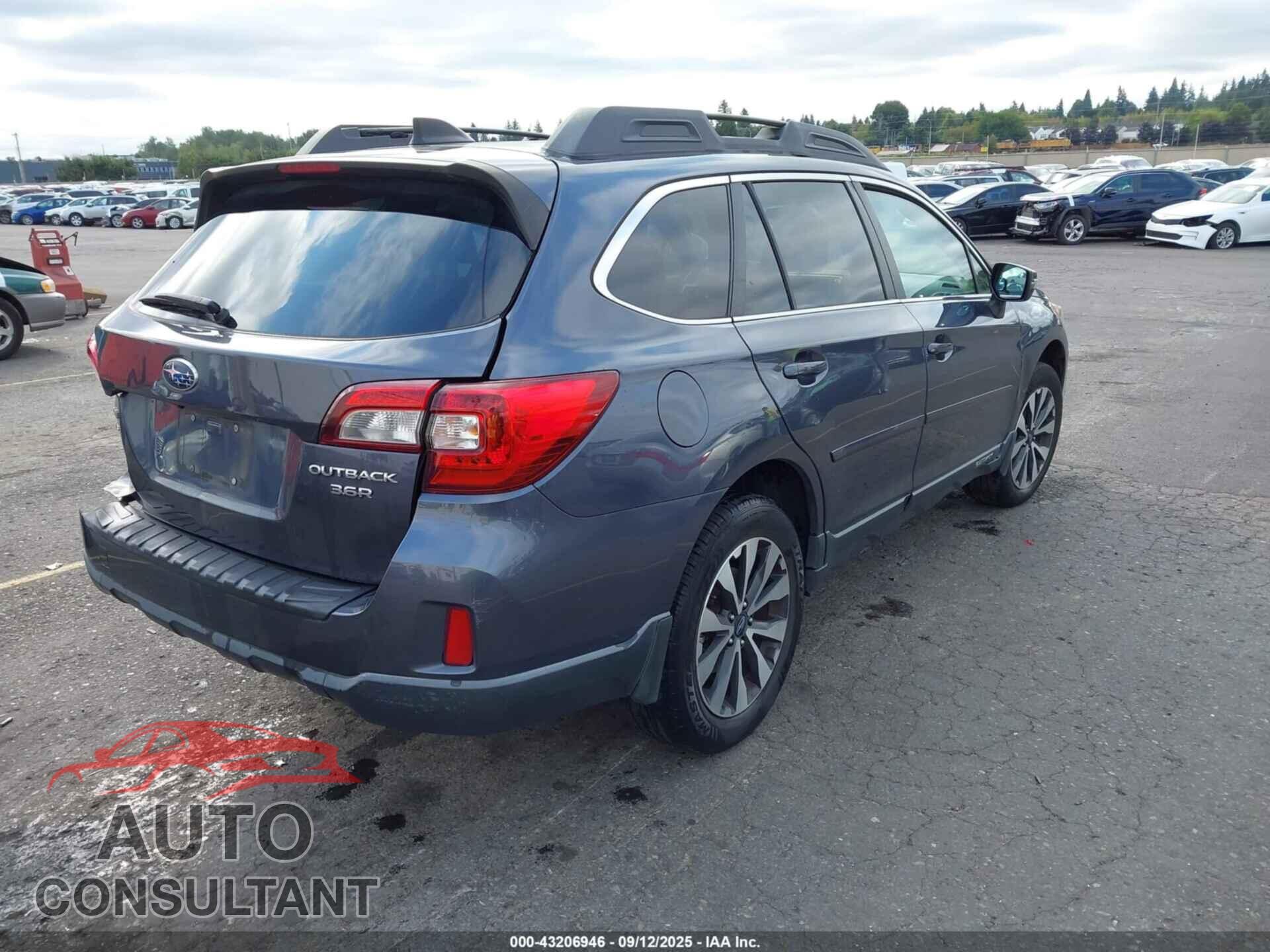 SUBARU OUTBACK 2016 - 4S4BSENC5G3346116